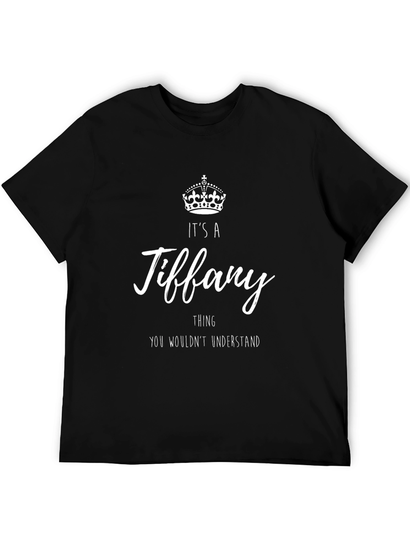 Its a Tiffany Thing T-Shirt - Black