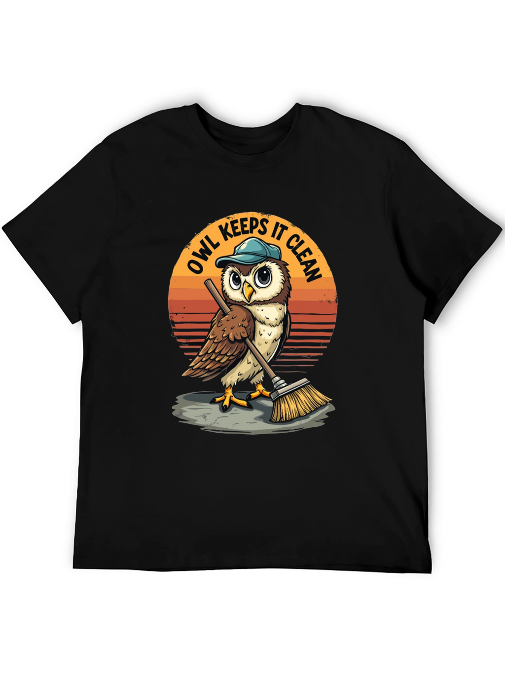 Owl Keeps It Clean T-Shirt