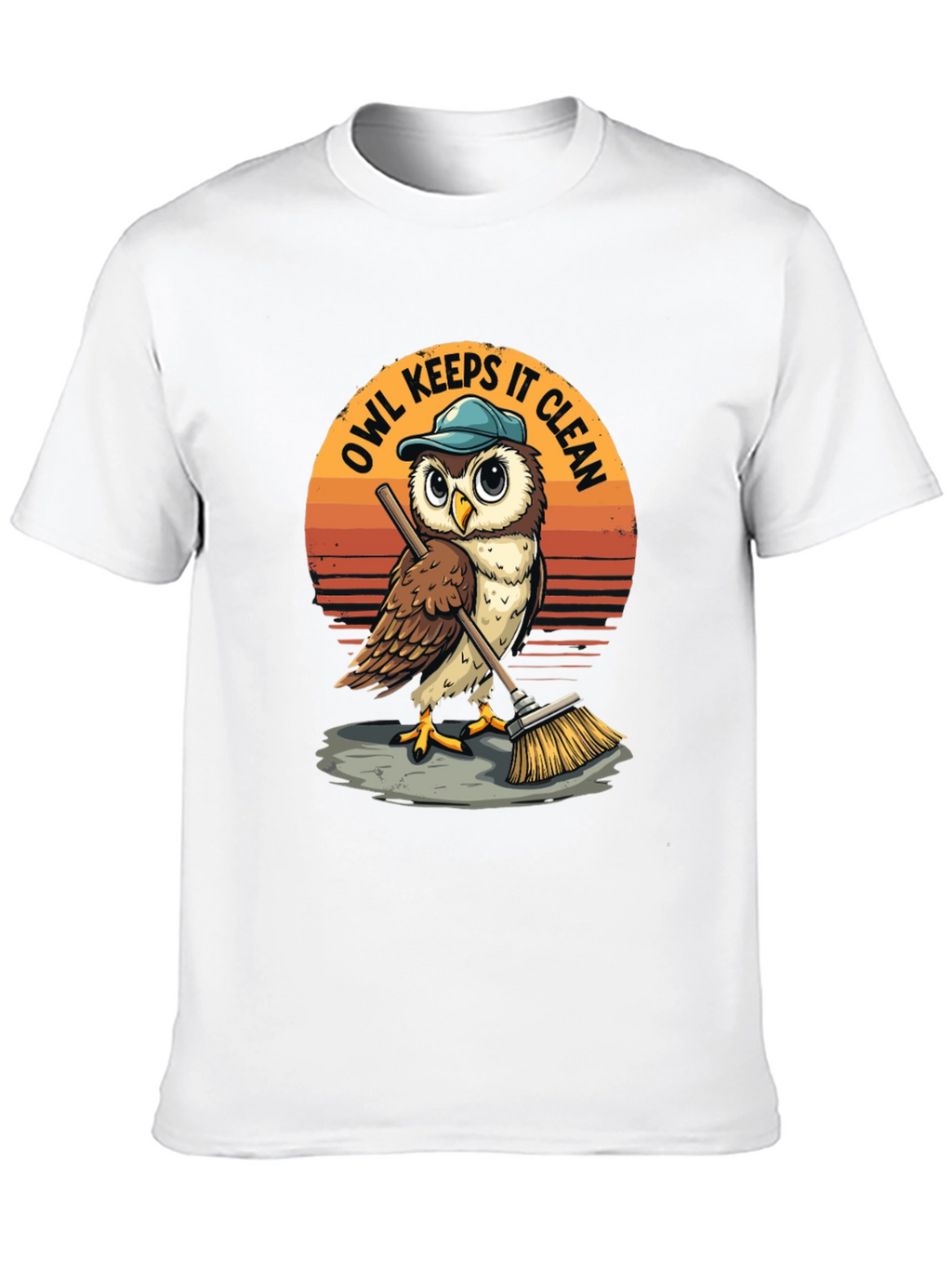 Owl Keeps It Clean T-Shirt
