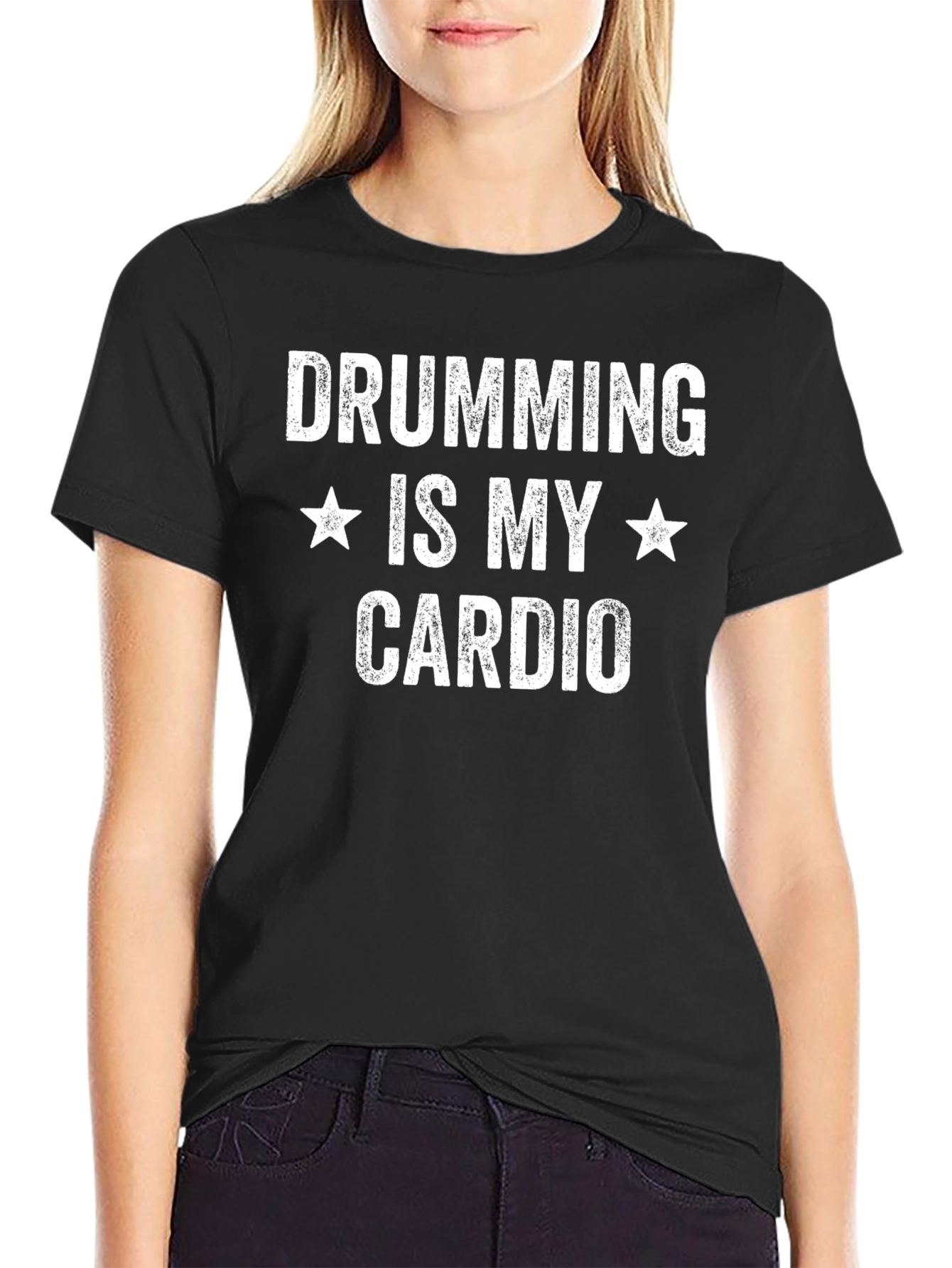 Drumming Is My Cardio Graphic Tee
