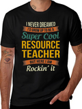 Super Cool Resource Teacher Graphic Tee