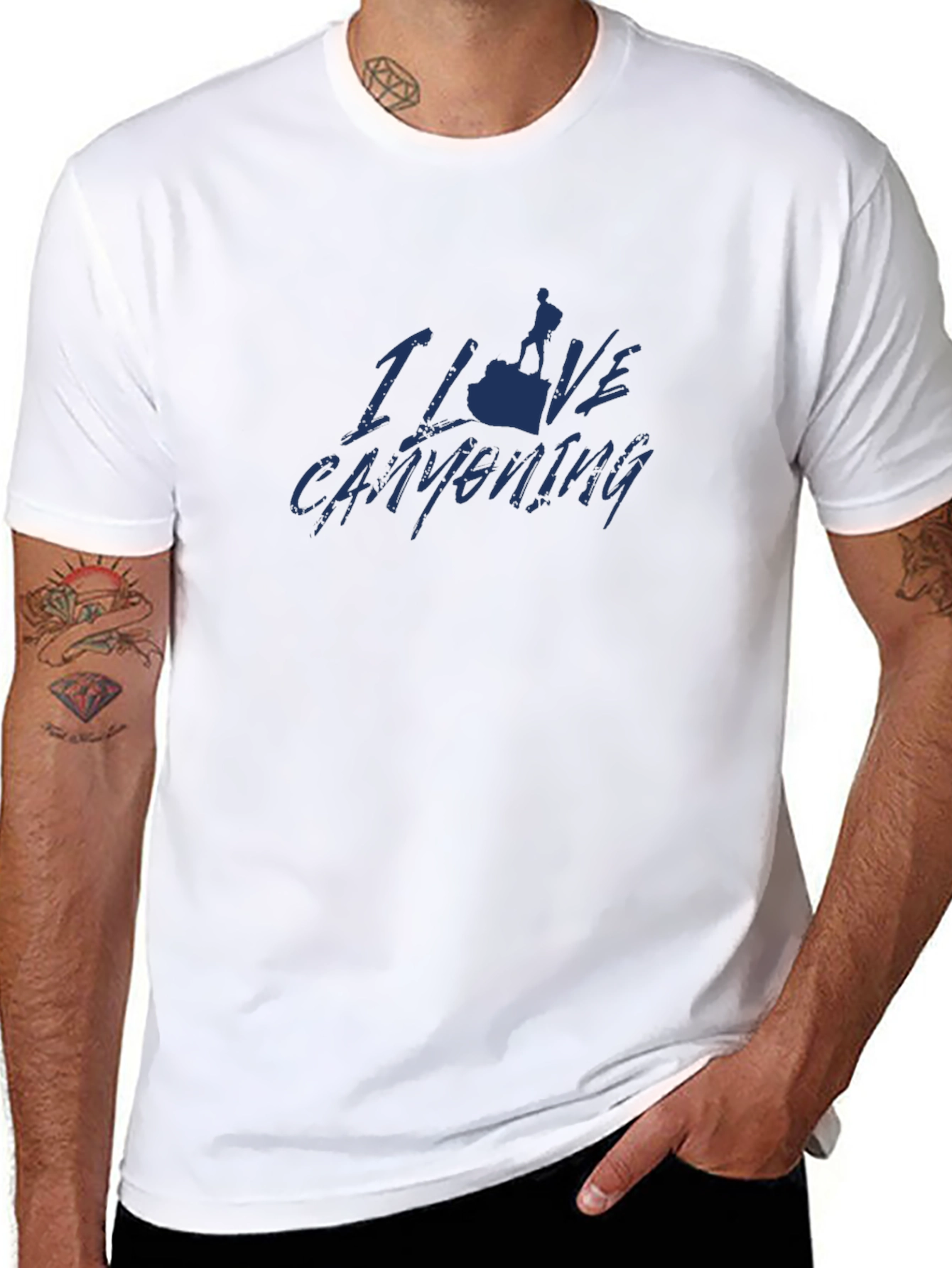 I Love Canyoneering Black T-Shirt