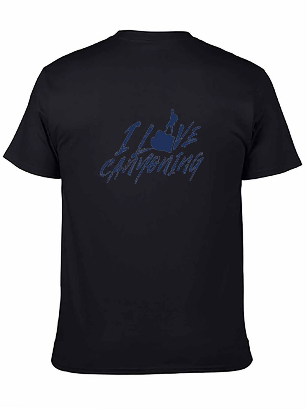 I Love Canyoneering Black T-Shirt