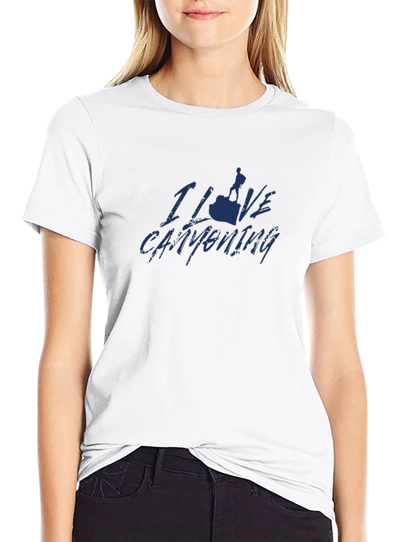 I Love Canyoneering Black T-Shirt