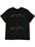 Vaccinated Christmas T-Shirt Holiday Tee