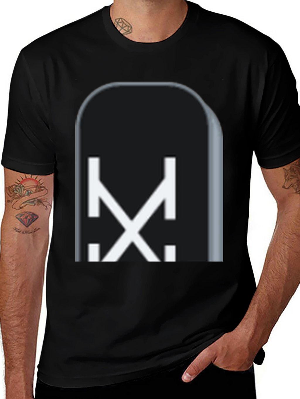 Modernist Graphic Tee - Minimalist Streetwear