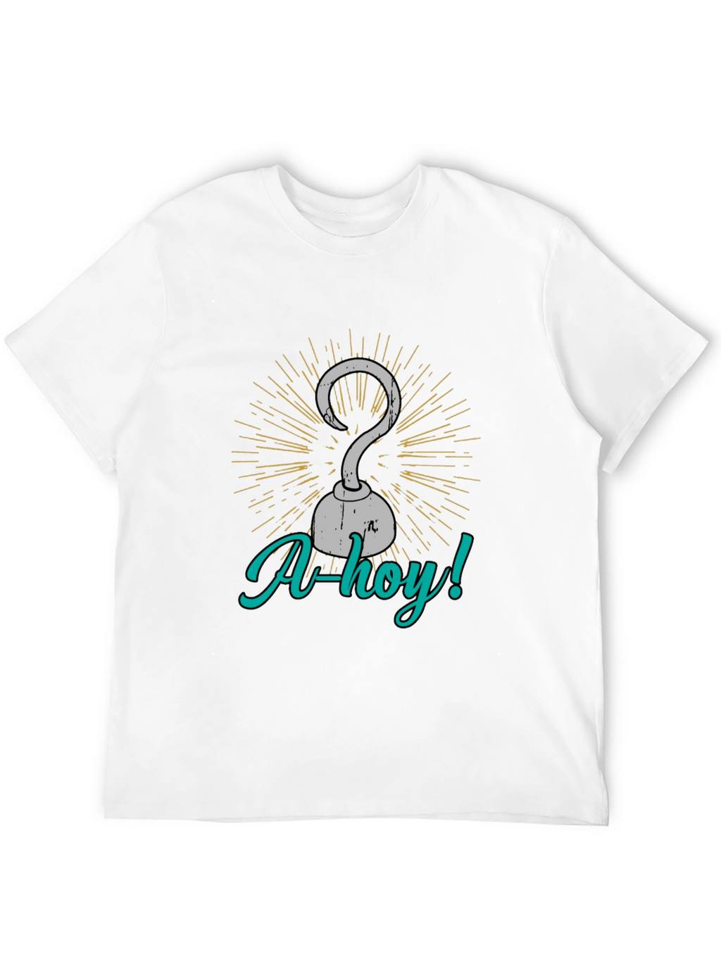 Pirate Hook Graphic Tee - Ahoy! T-Shirt