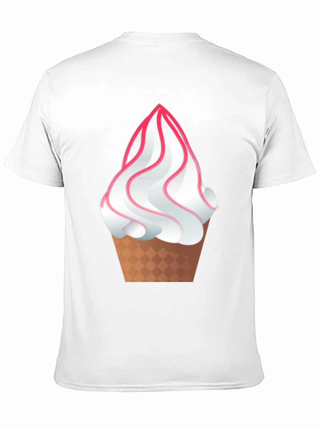 Ice Cream Graphic Tee - Fun Black T-Shirt