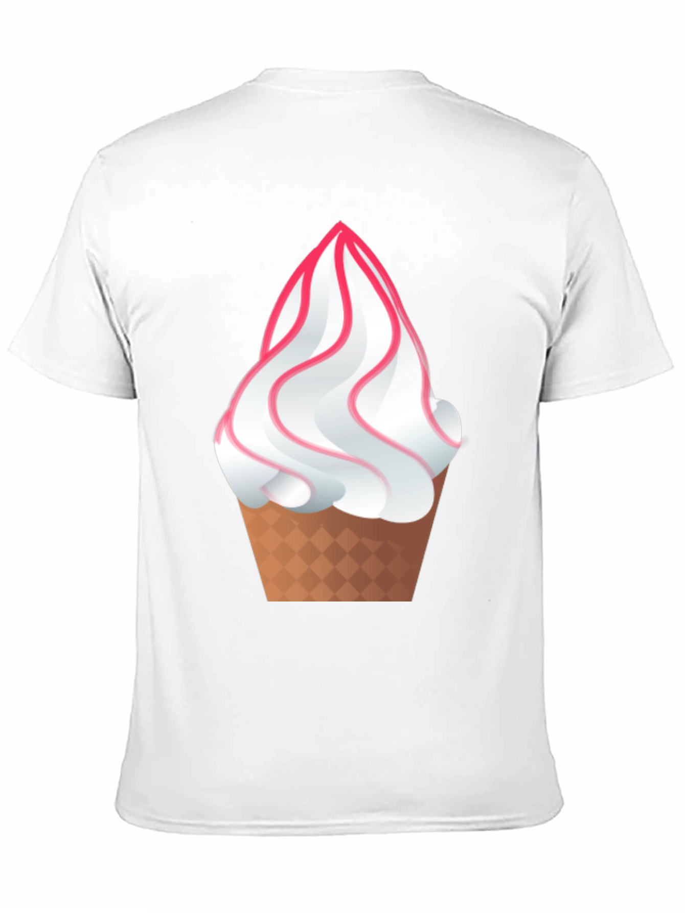 Ice Cream Graphic Tee - Fun Black T-Shirt