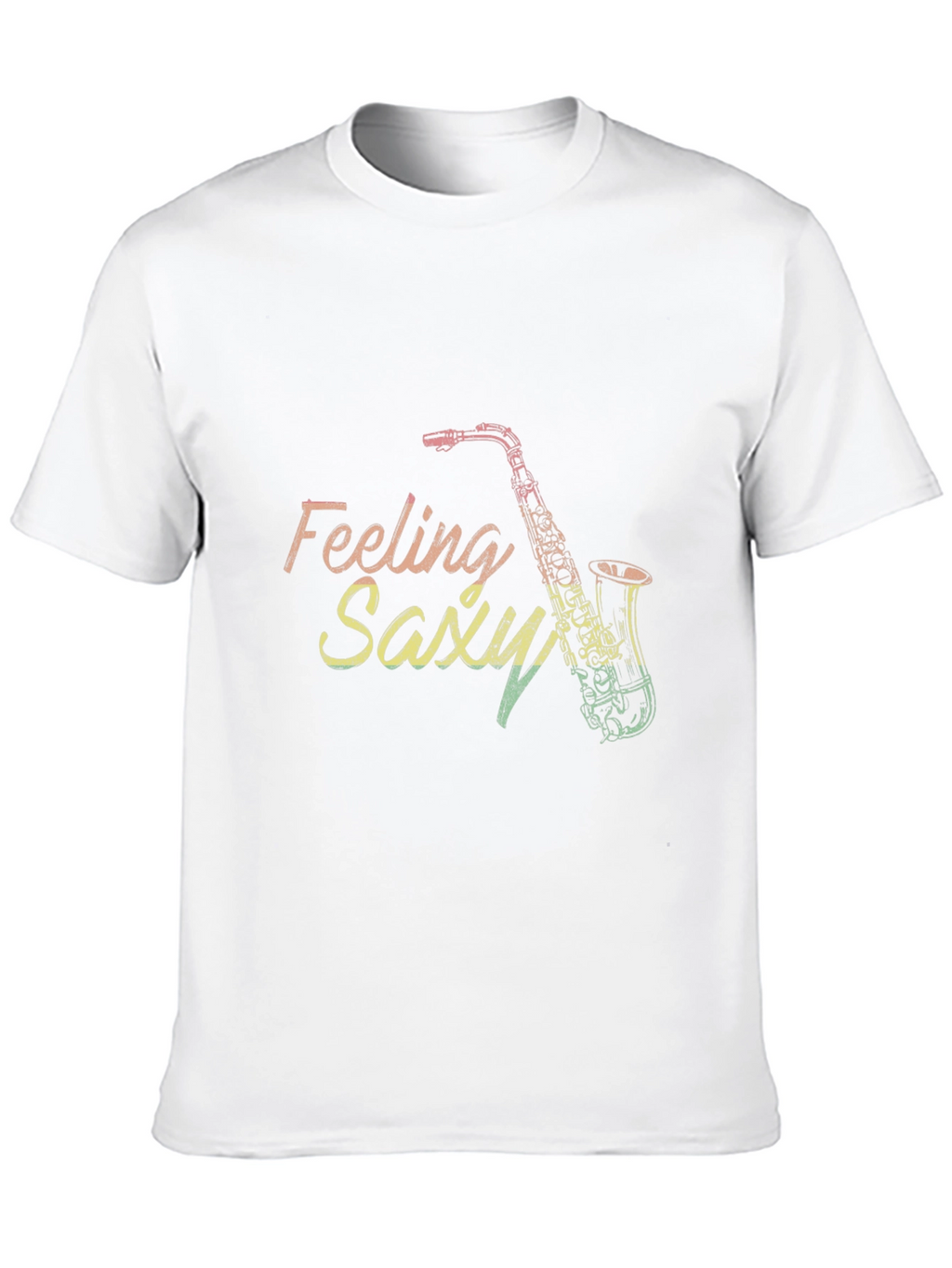 Feeling Saxy Graphic Tee - Black