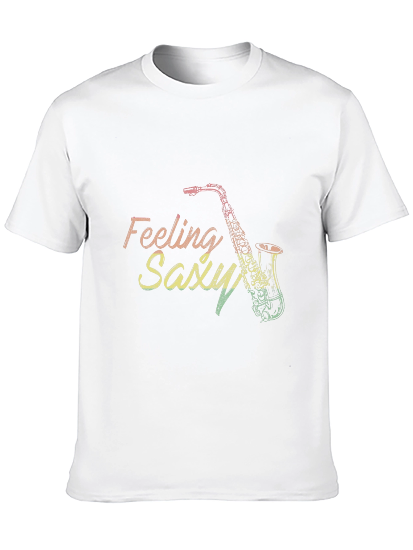 Feeling Saxy Graphic Tee - Black