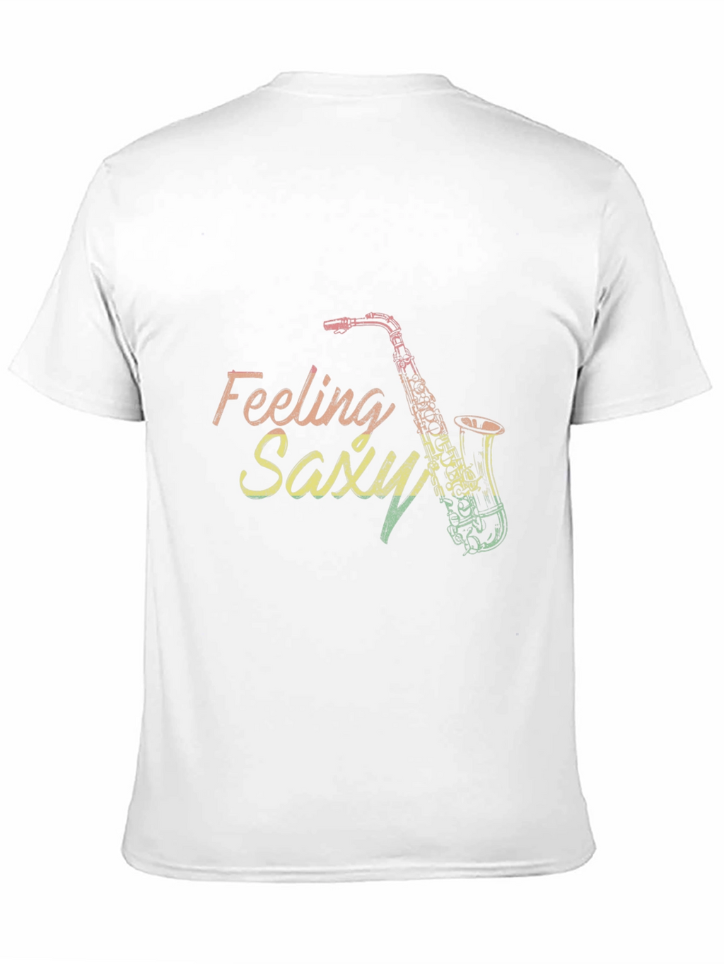 Feeling Saxy Graphic Tee - Black