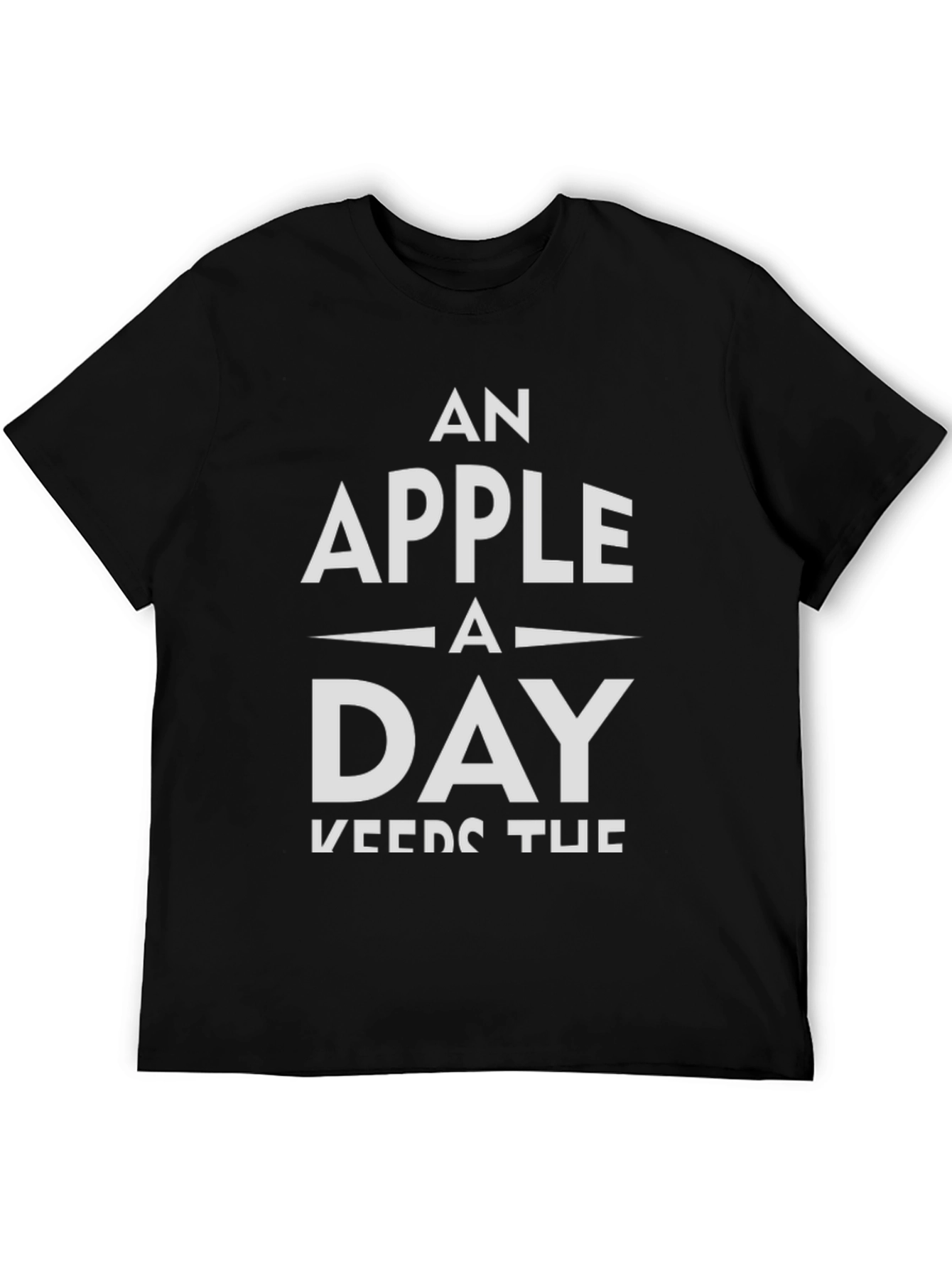 An Apple A Day T-Shirt - Health & Wellness Tee