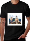 Yoga Meditative T-Shirt - Black Tee