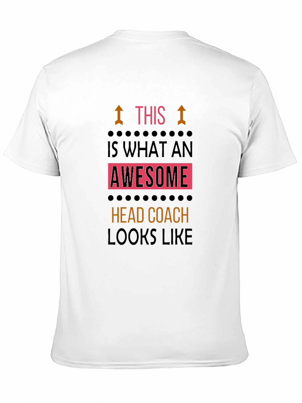 Awesome Head Coach Graphic T-Shirt