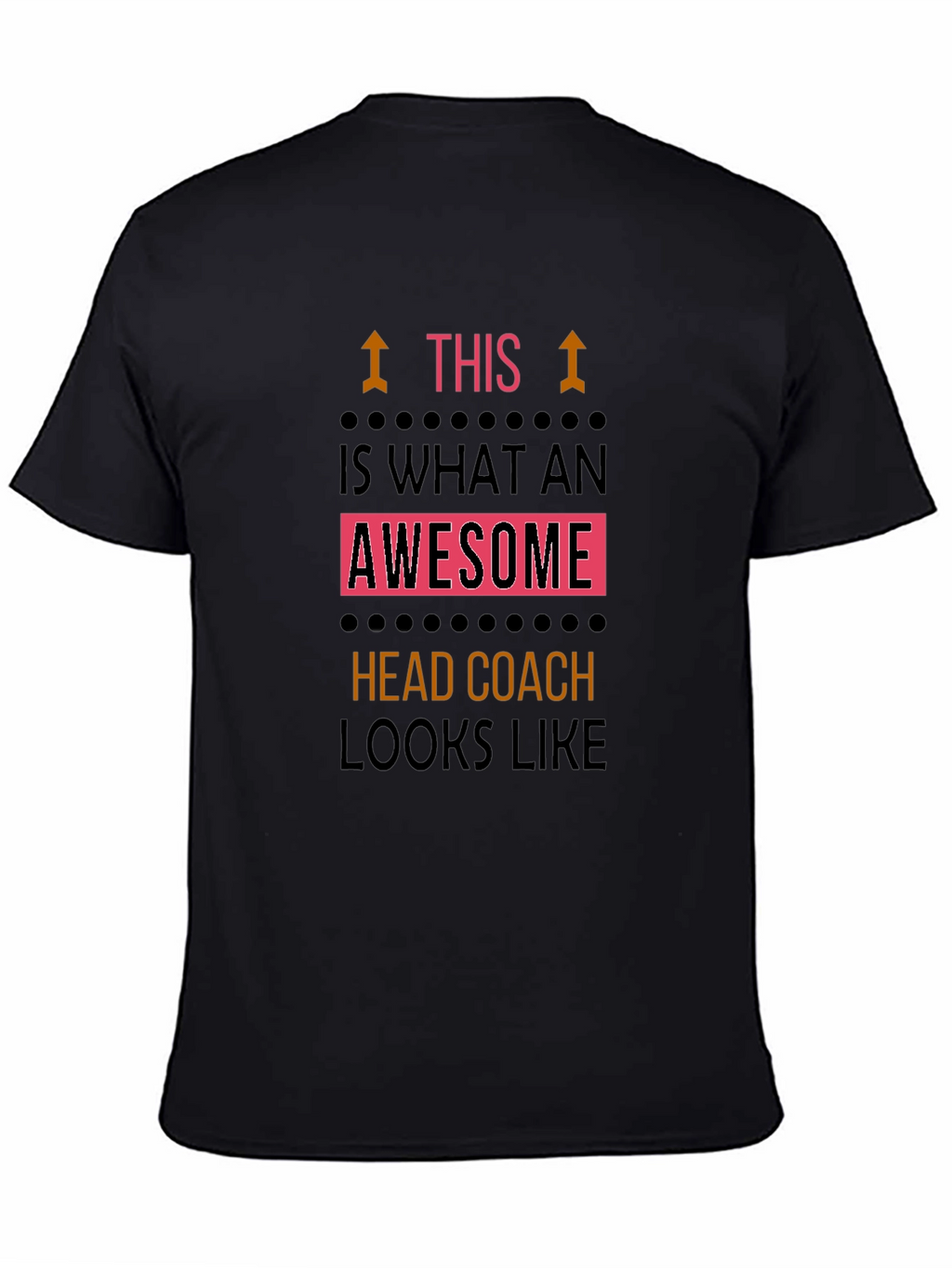 Awesome Head Coach Graphic T-Shirt