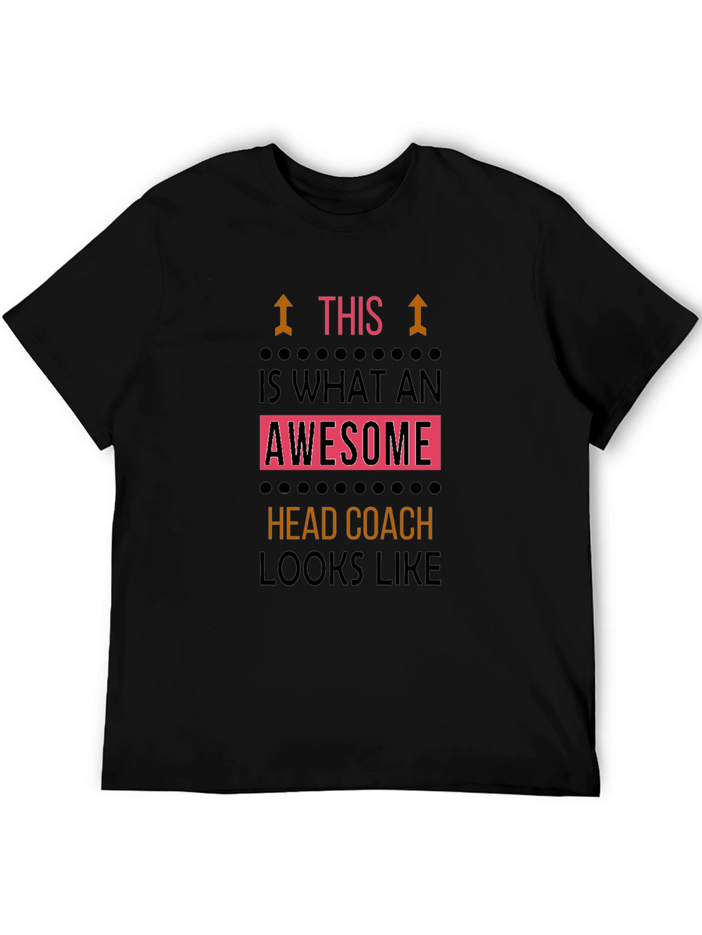 Awesome Head Coach Graphic T-Shirt