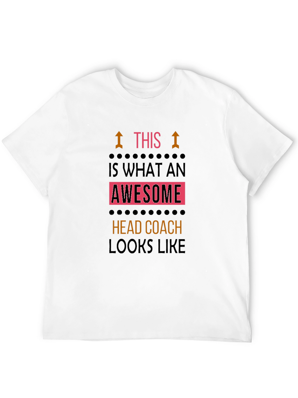 Awesome Head Coach Graphic T-Shirt