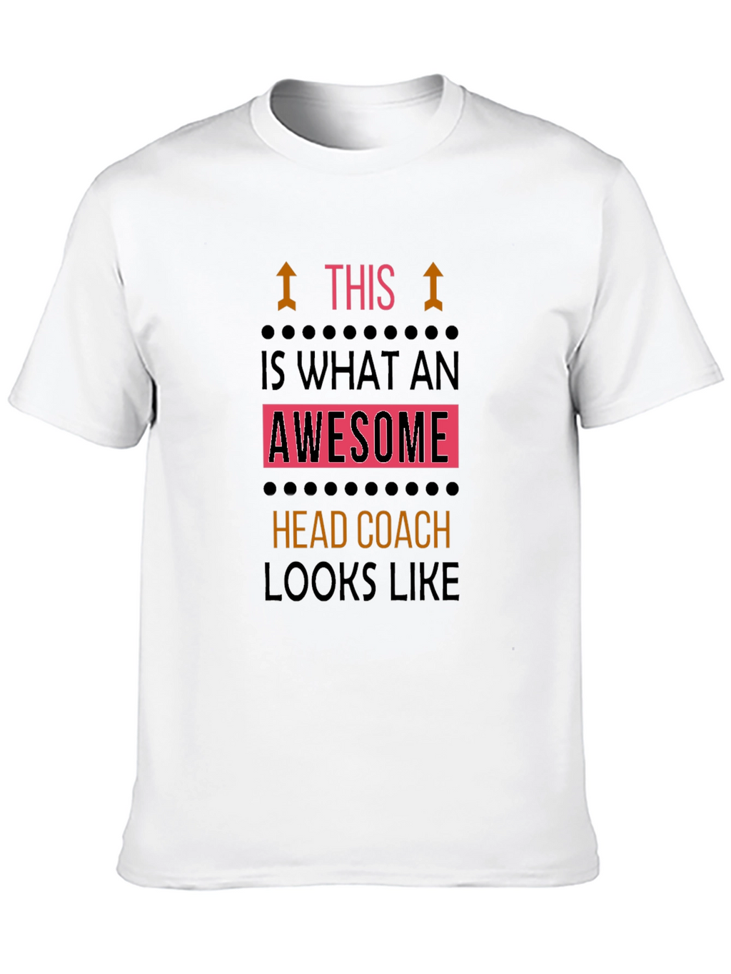 Awesome Head Coach Graphic T-Shirt