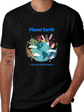 Planet Earth Graphic T-Shirt - Our Home