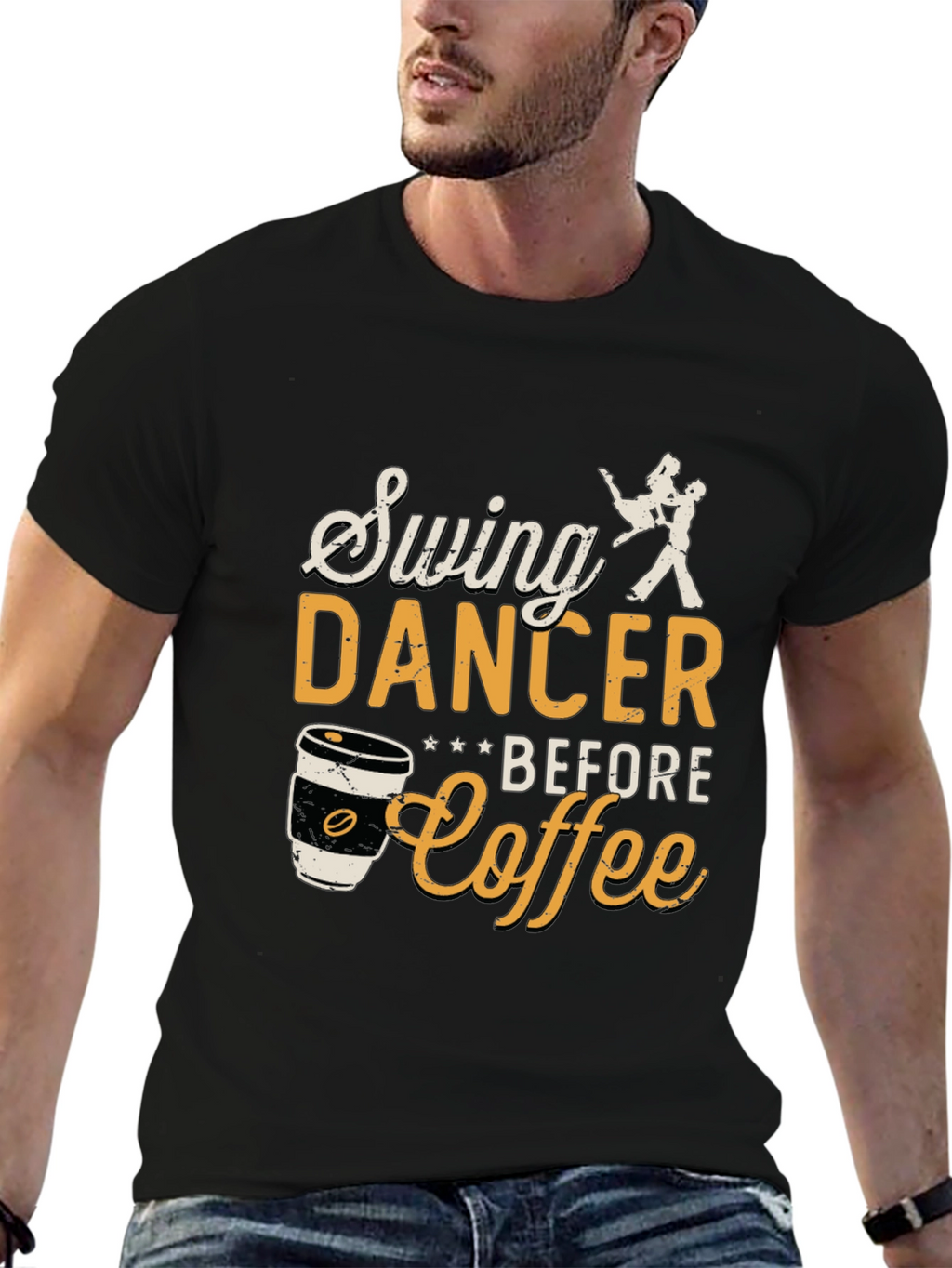 Swing Dancer Coffee Lover T-Shirt