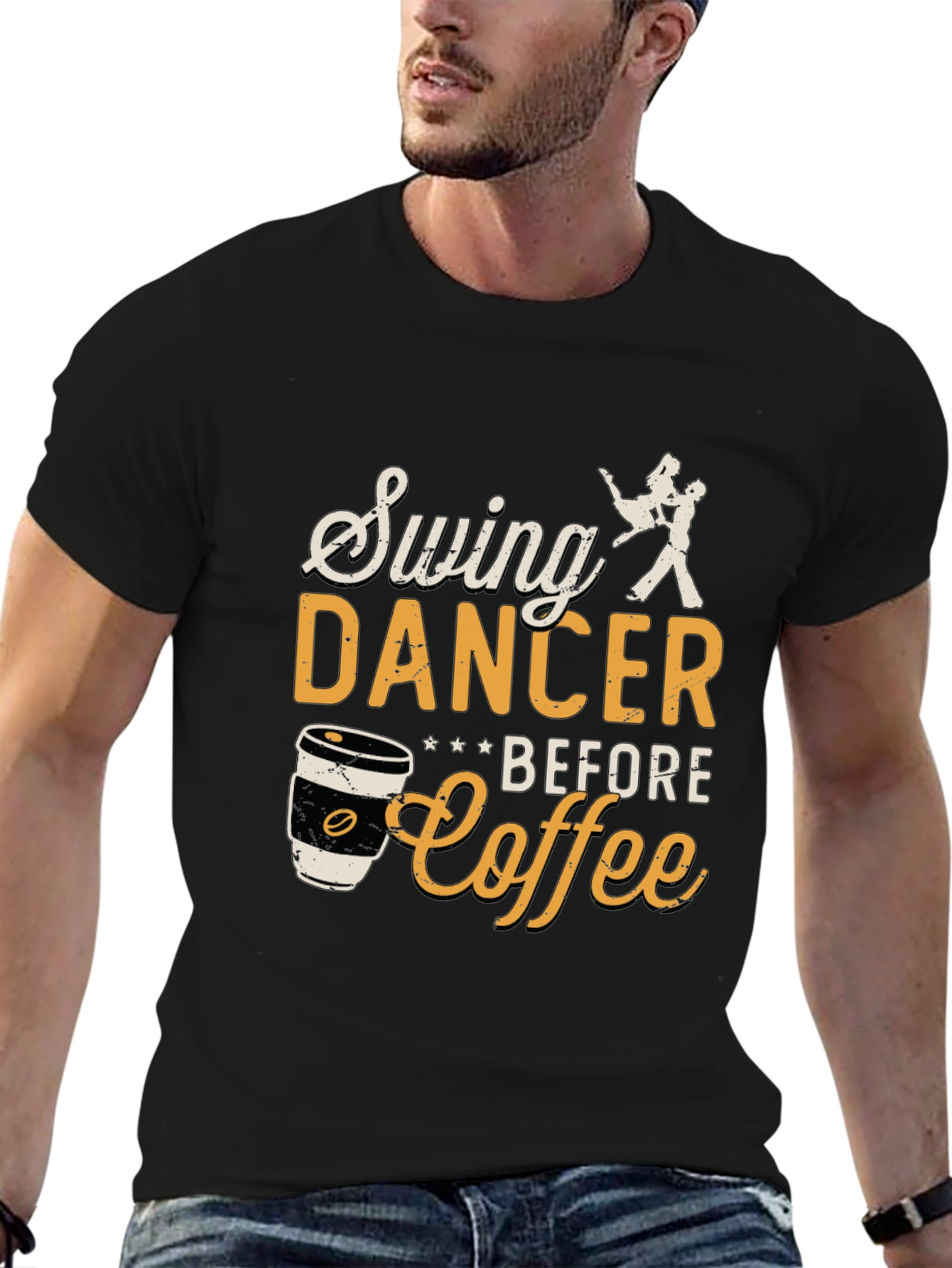 Swing Dancer Coffee Lover T-Shirt