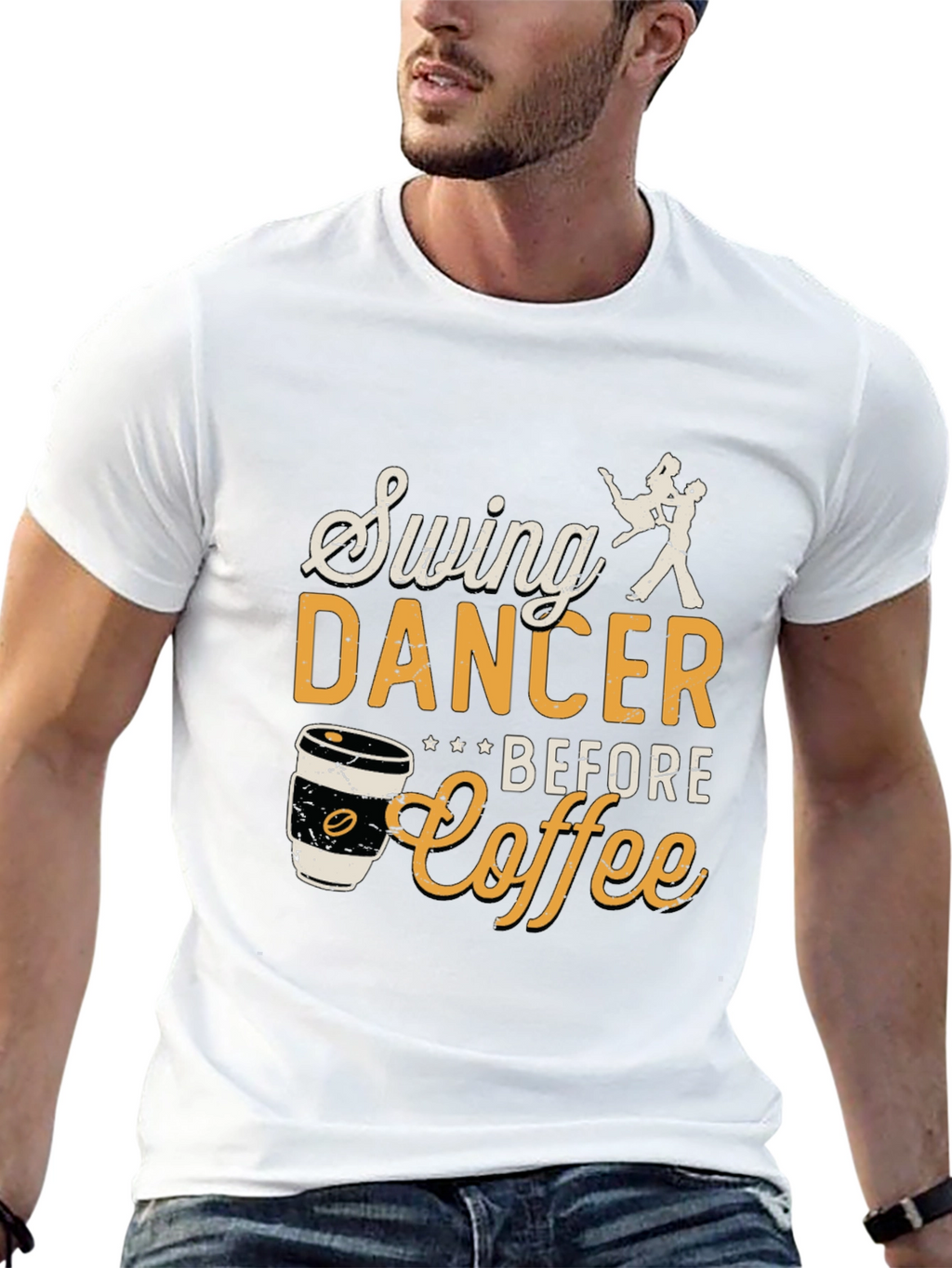 Swing Dancer Coffee Lover T-Shirt