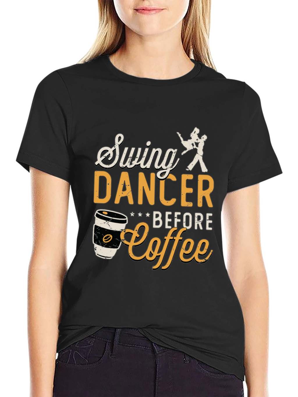 Swing Dancer Coffee Lover T-Shirt