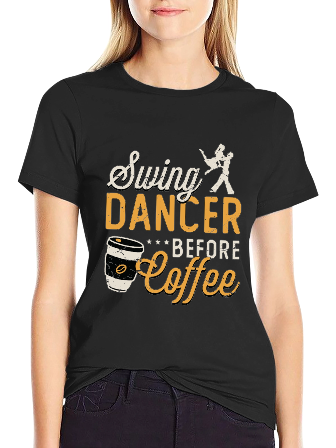 Swing Dancer Coffee Lover T-Shirt