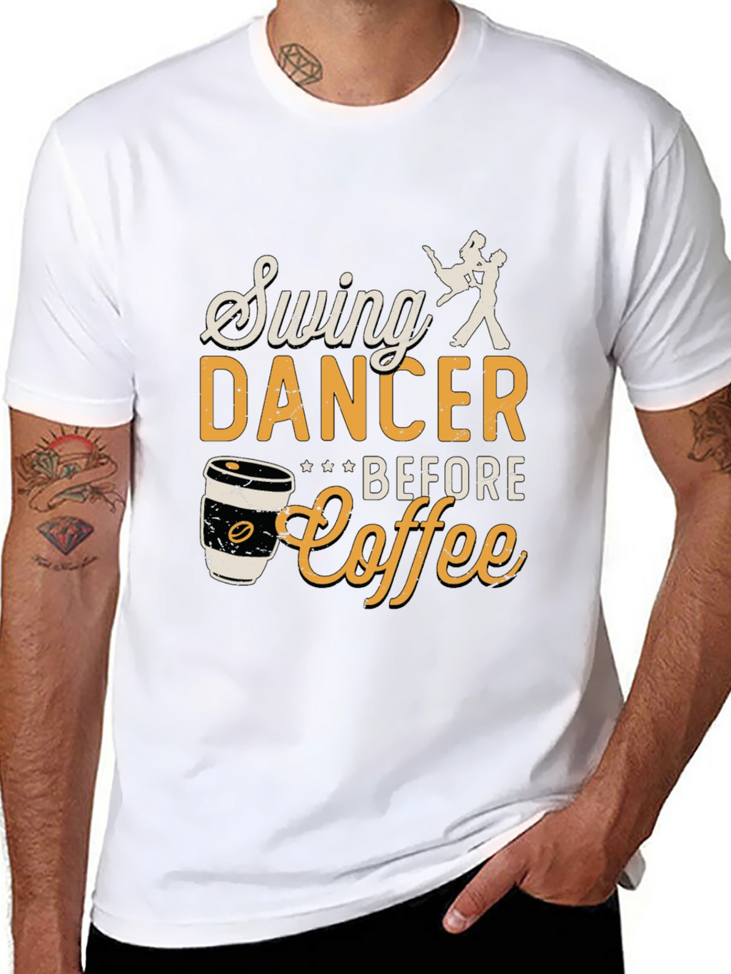 Swing Dancer Coffee Lover T-Shirt