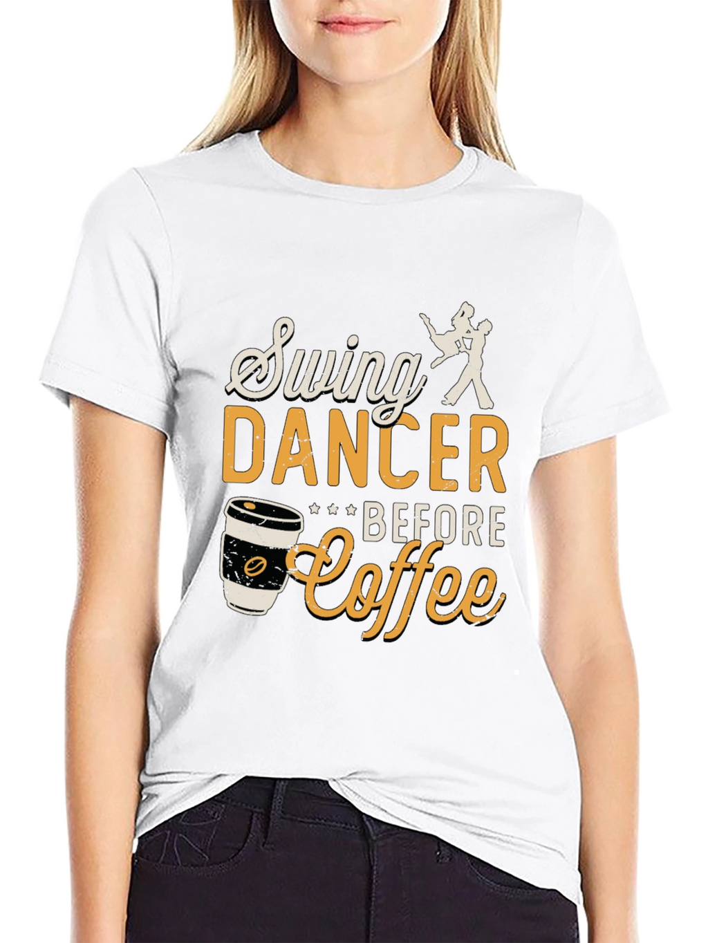 Swing Dancer Coffee Lover T-Shirt