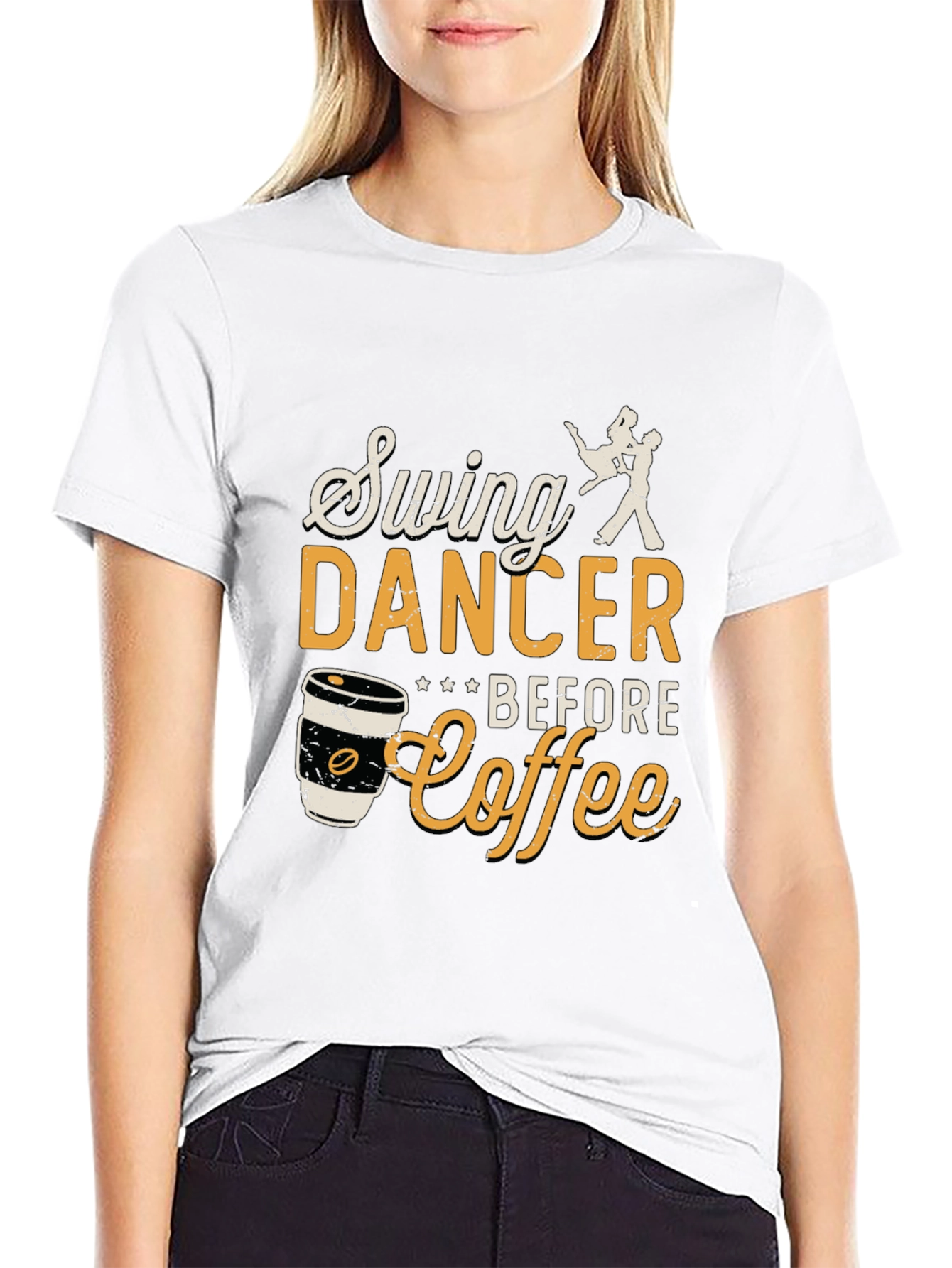 Swing Dancer Coffee Lover T-Shirt