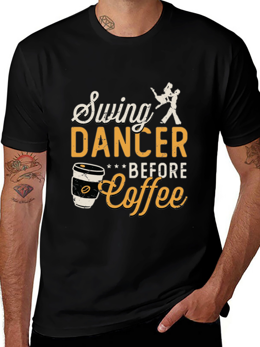 Swing Dancer Coffee Lover T-Shirt