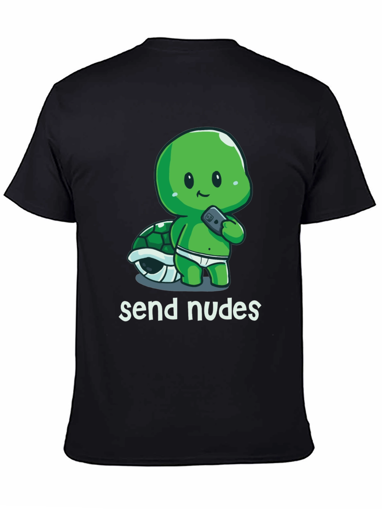 Send Nudes Turtle T-Shirt - Funny Graphic Tee