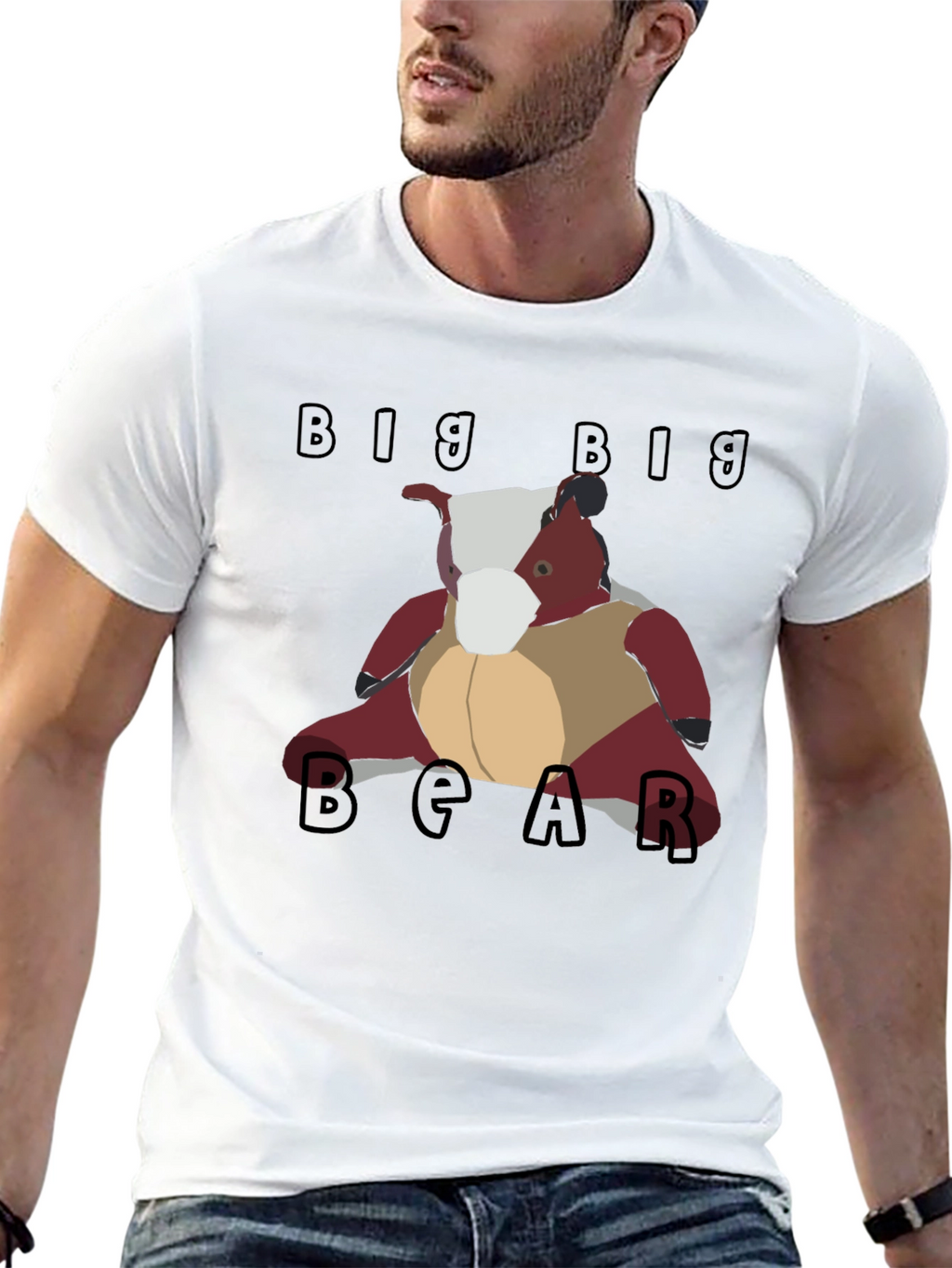 Big Big Bear Graphic T-Shirt - Comfort Fit