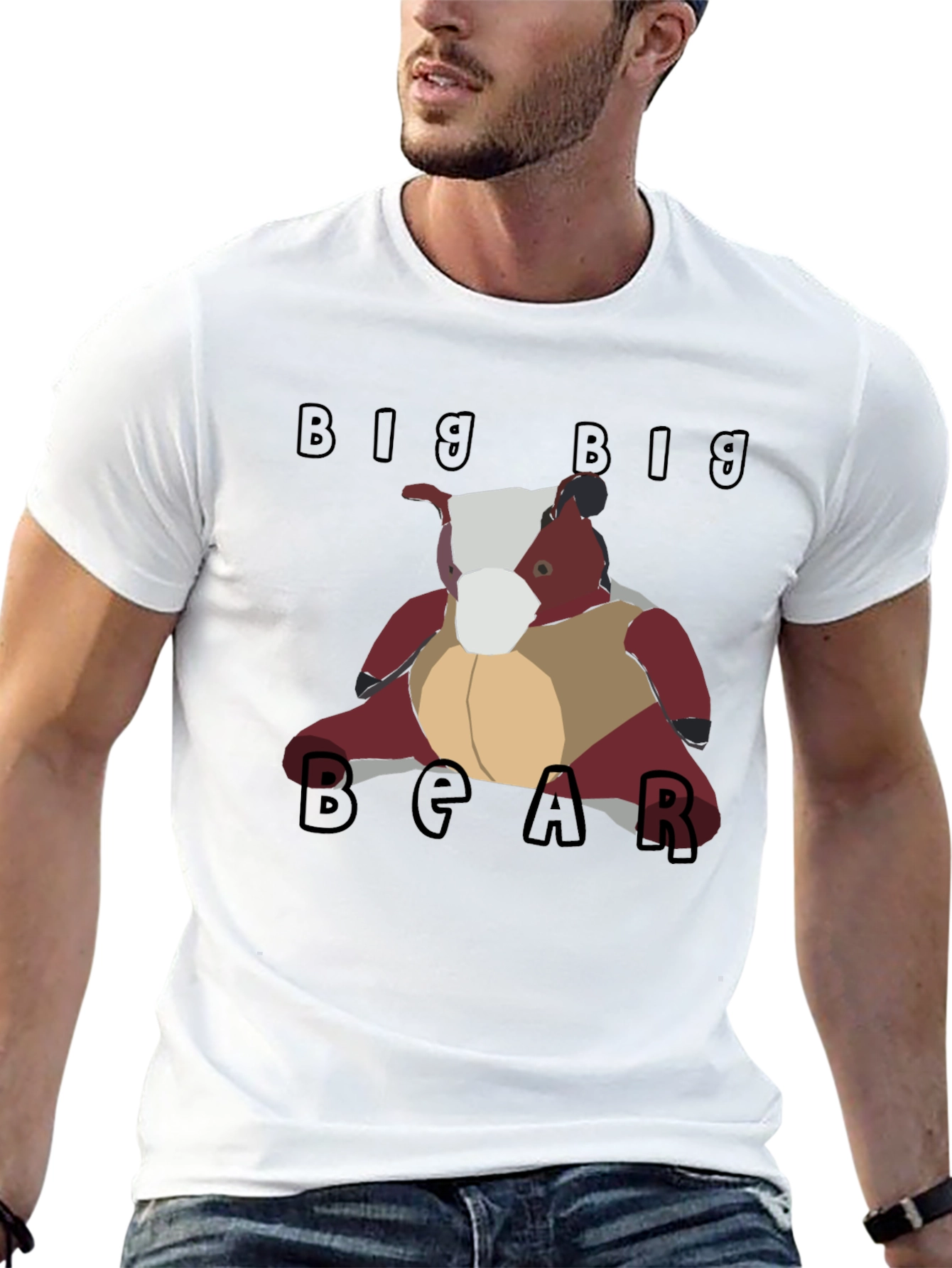 Big Big Bear Graphic T-Shirt - Comfort Fit