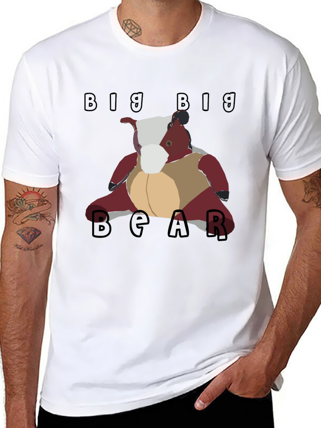 Big Big Bear Graphic T-Shirt - Comfort Fit