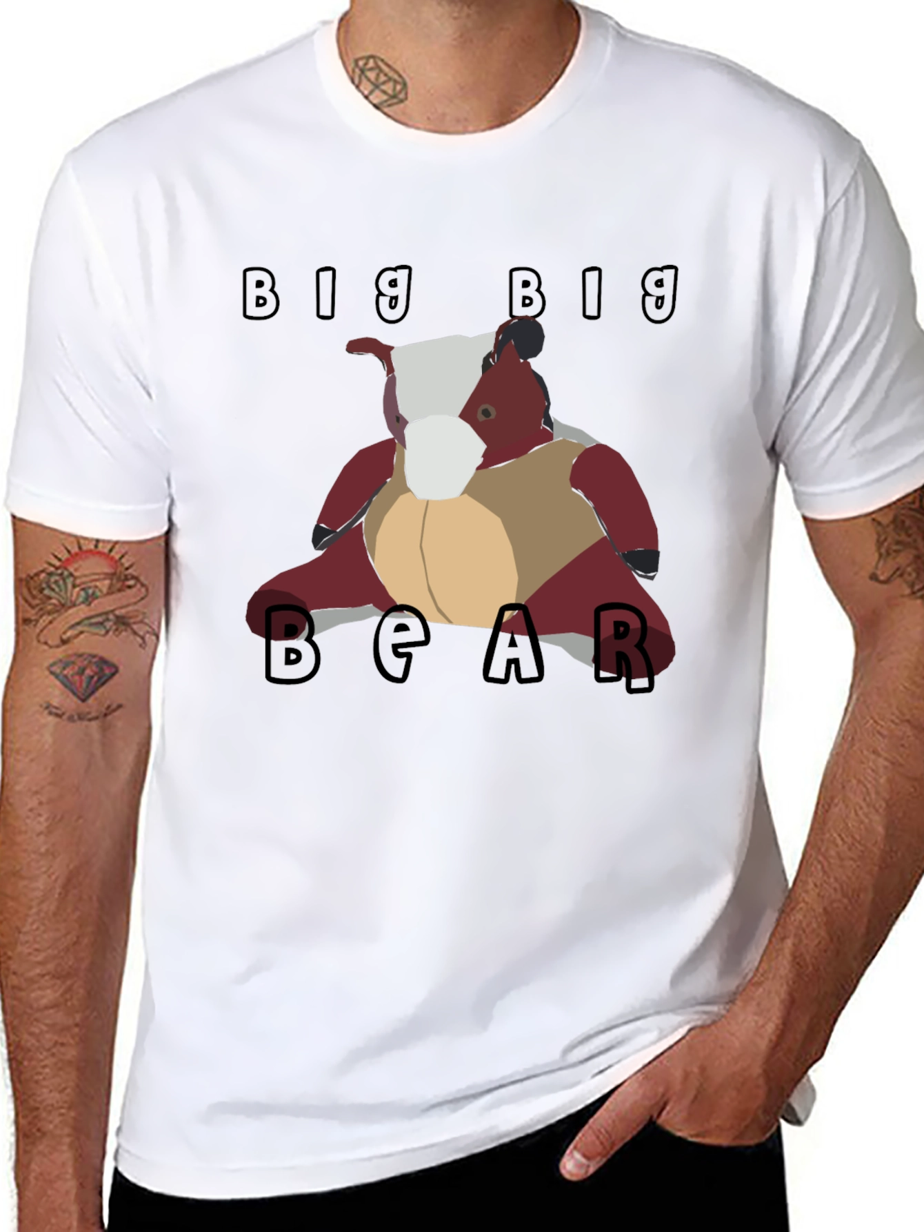 Big Big Bear Graphic T-Shirt - Comfort Fit