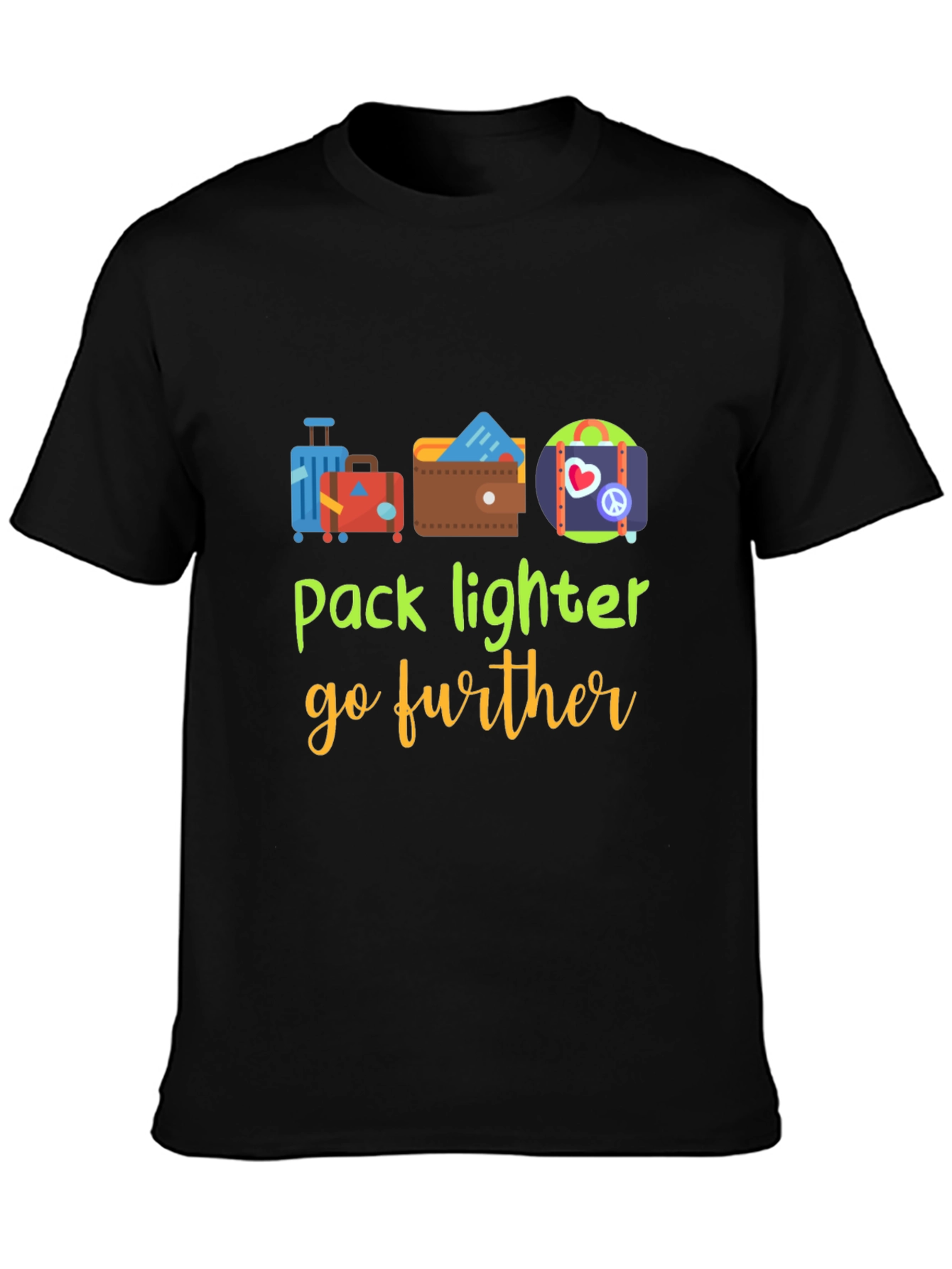 Pack Lighter Go Further Graphic T-Shirt