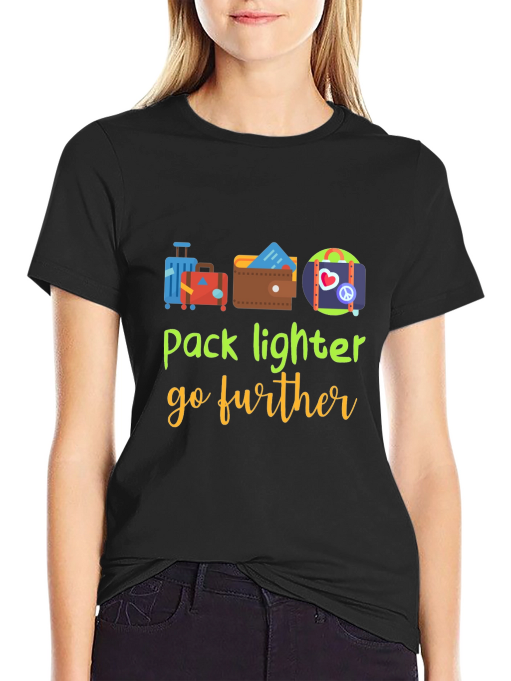 Pack Lighter Go Further Graphic T-Shirt