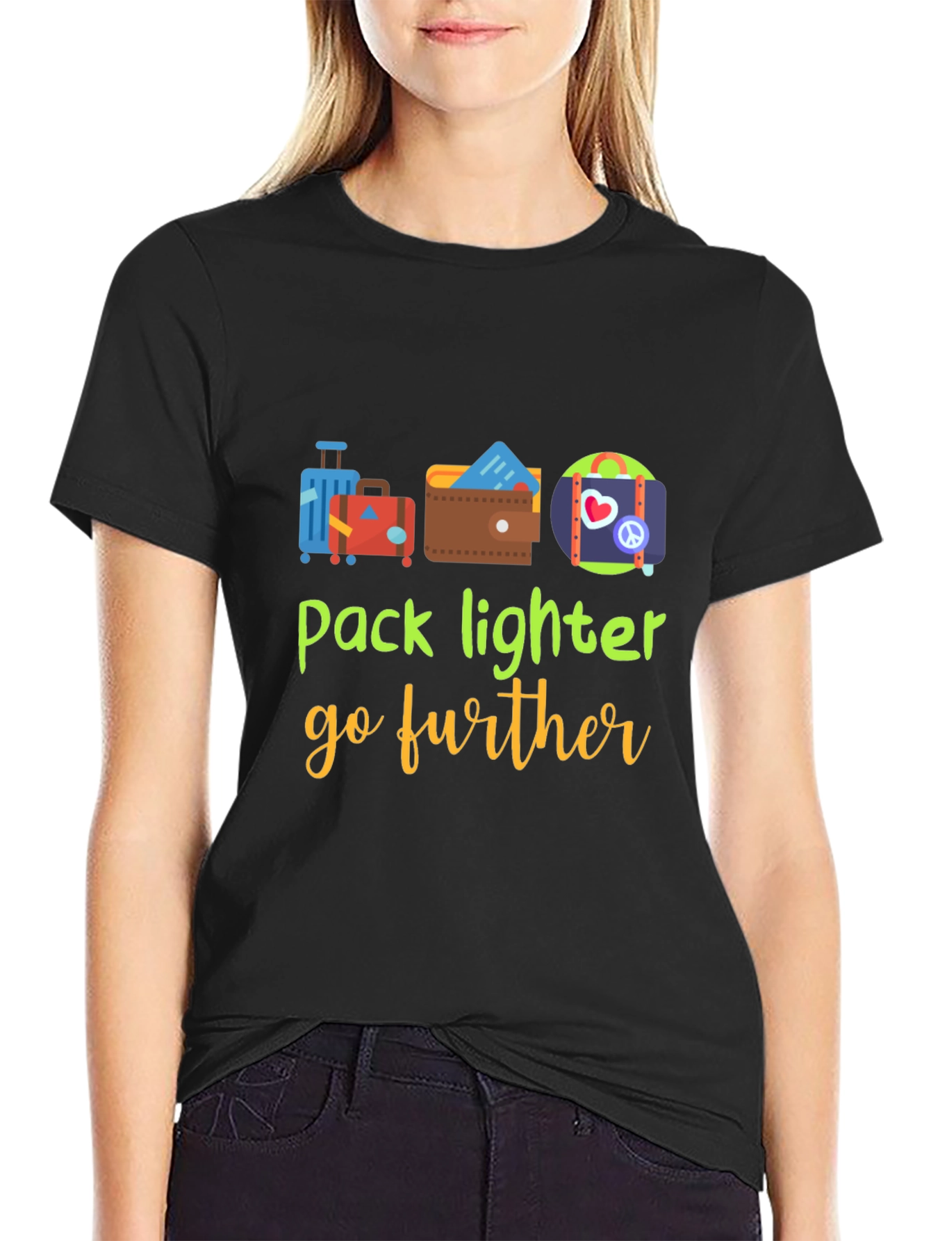 Pack Lighter Go Further Graphic T-Shirt