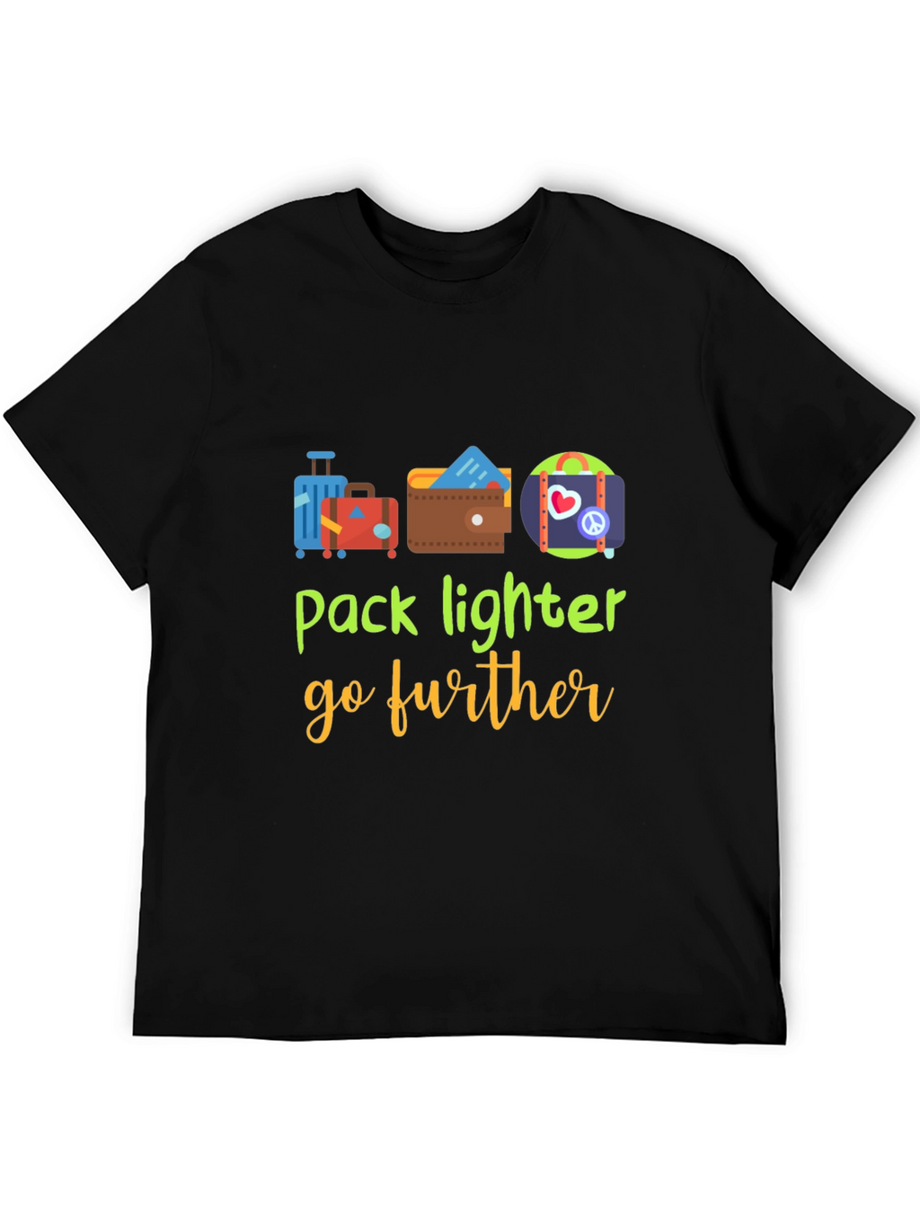 Pack Lighter Go Further Graphic T-Shirt