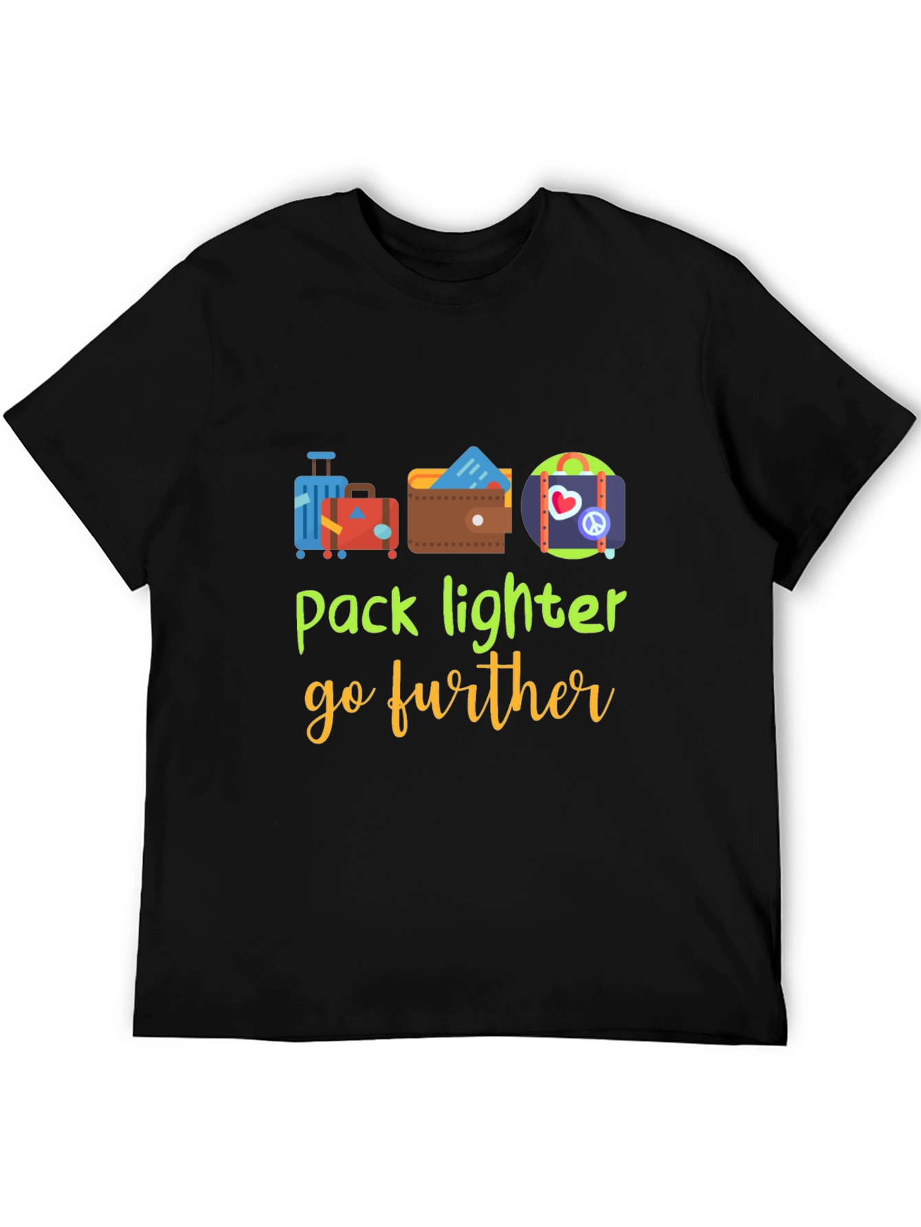 Pack Lighter Go Further Graphic T-Shirt