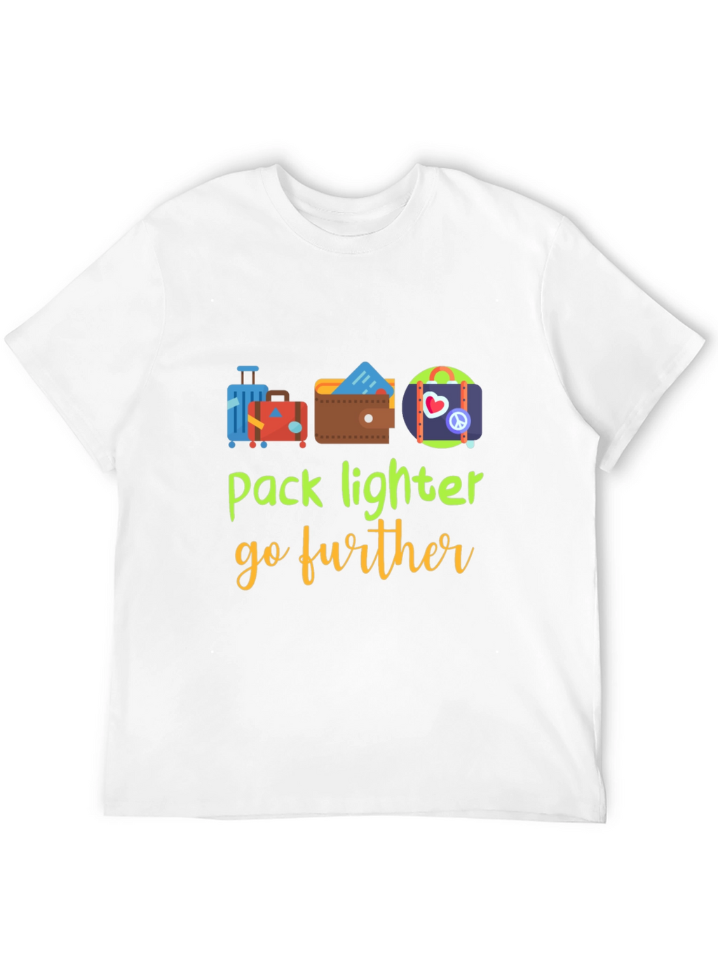 Pack Lighter Go Further Graphic T-Shirt
