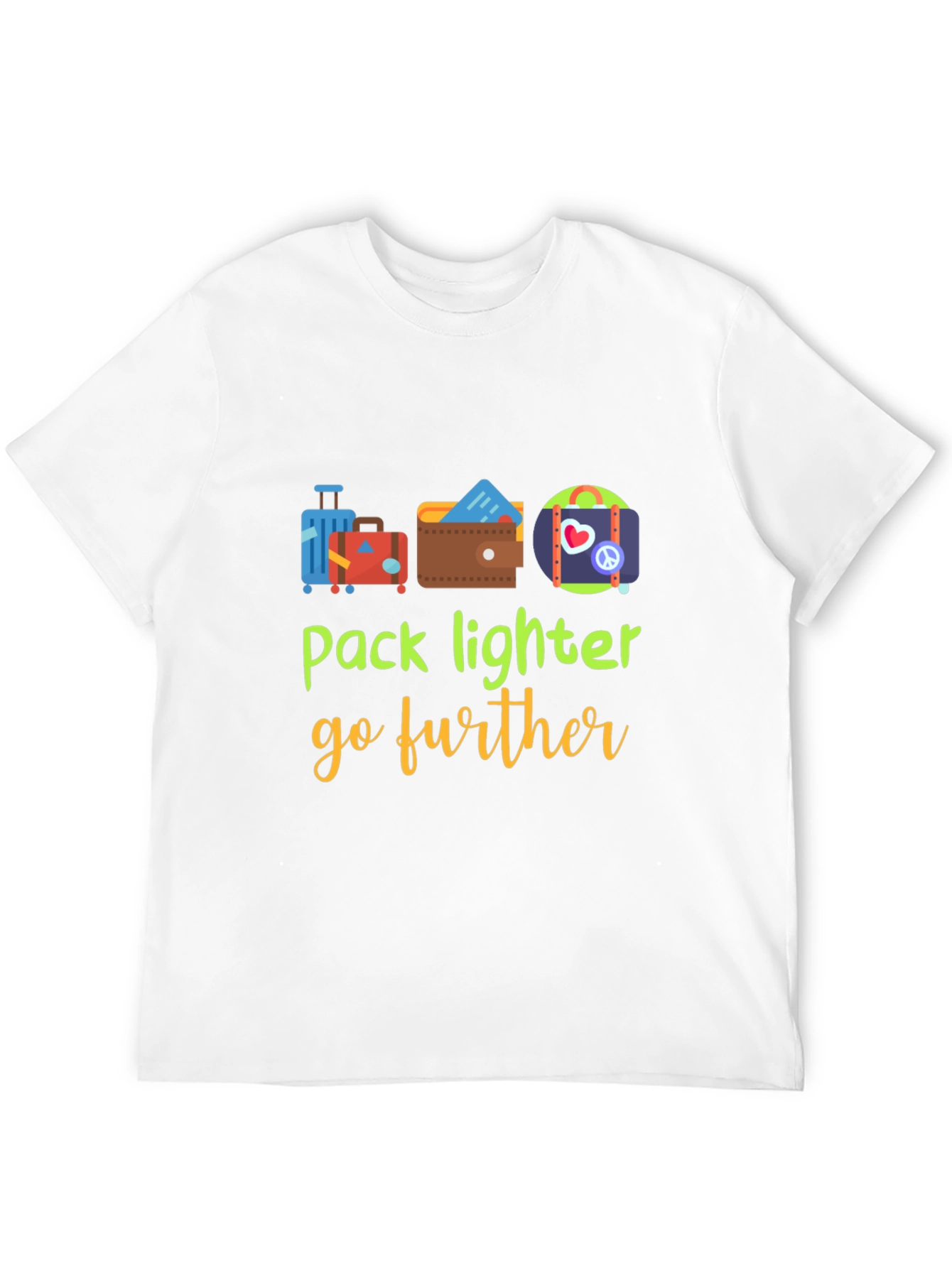Pack Lighter Go Further Graphic T-Shirt