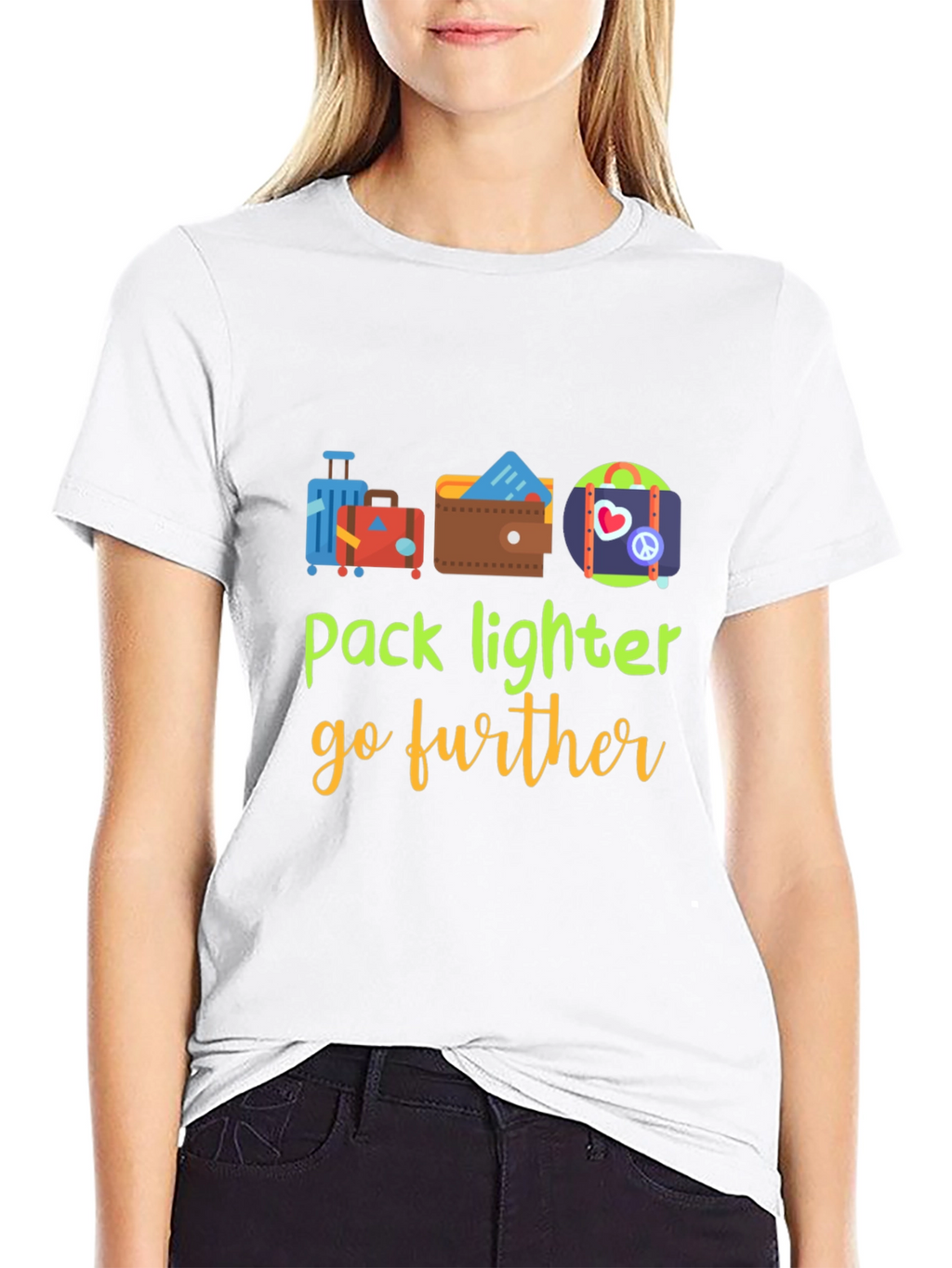 Pack Lighter Go Further Graphic T-Shirt