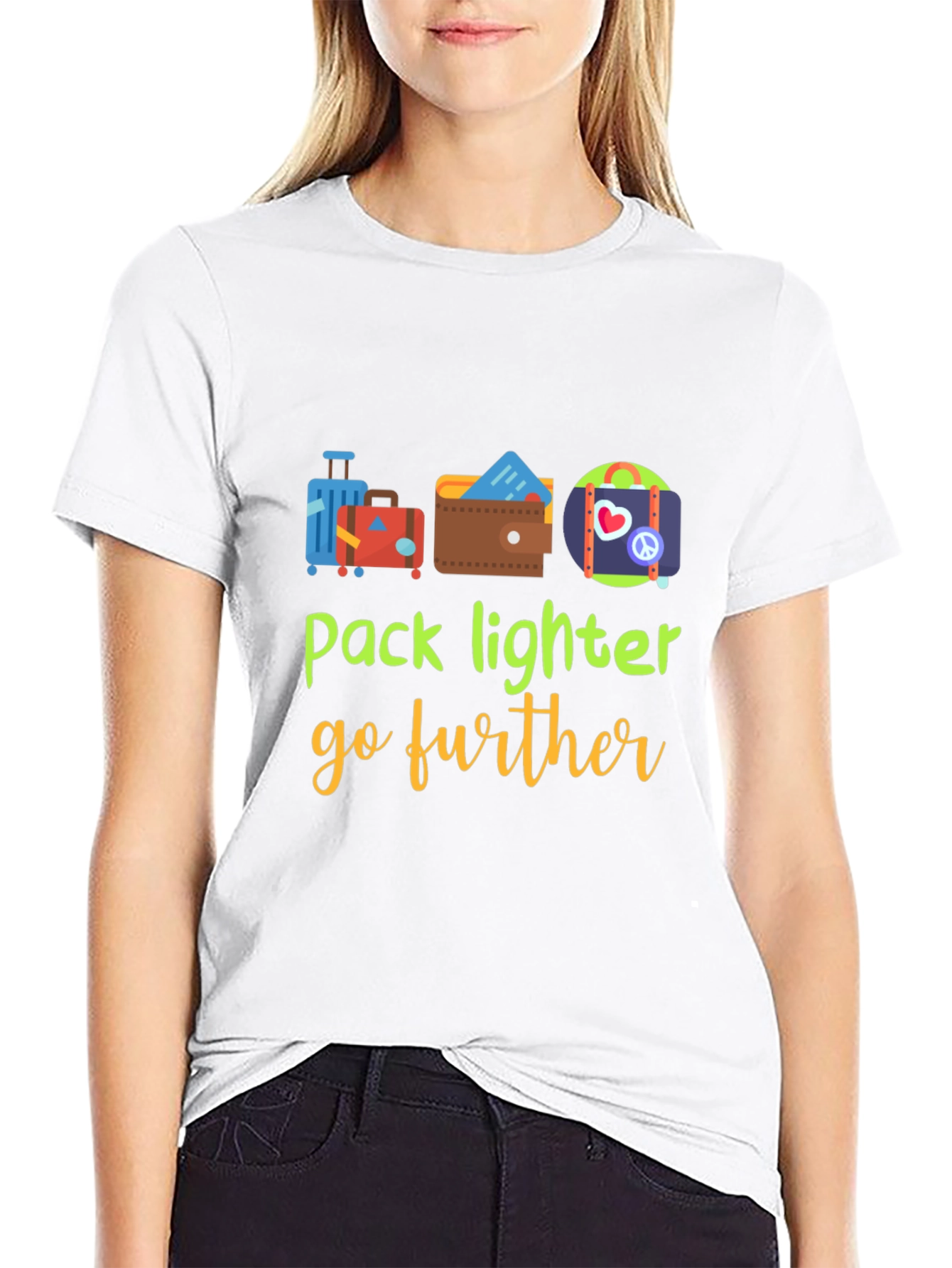 Pack Lighter Go Further Graphic T-Shirt