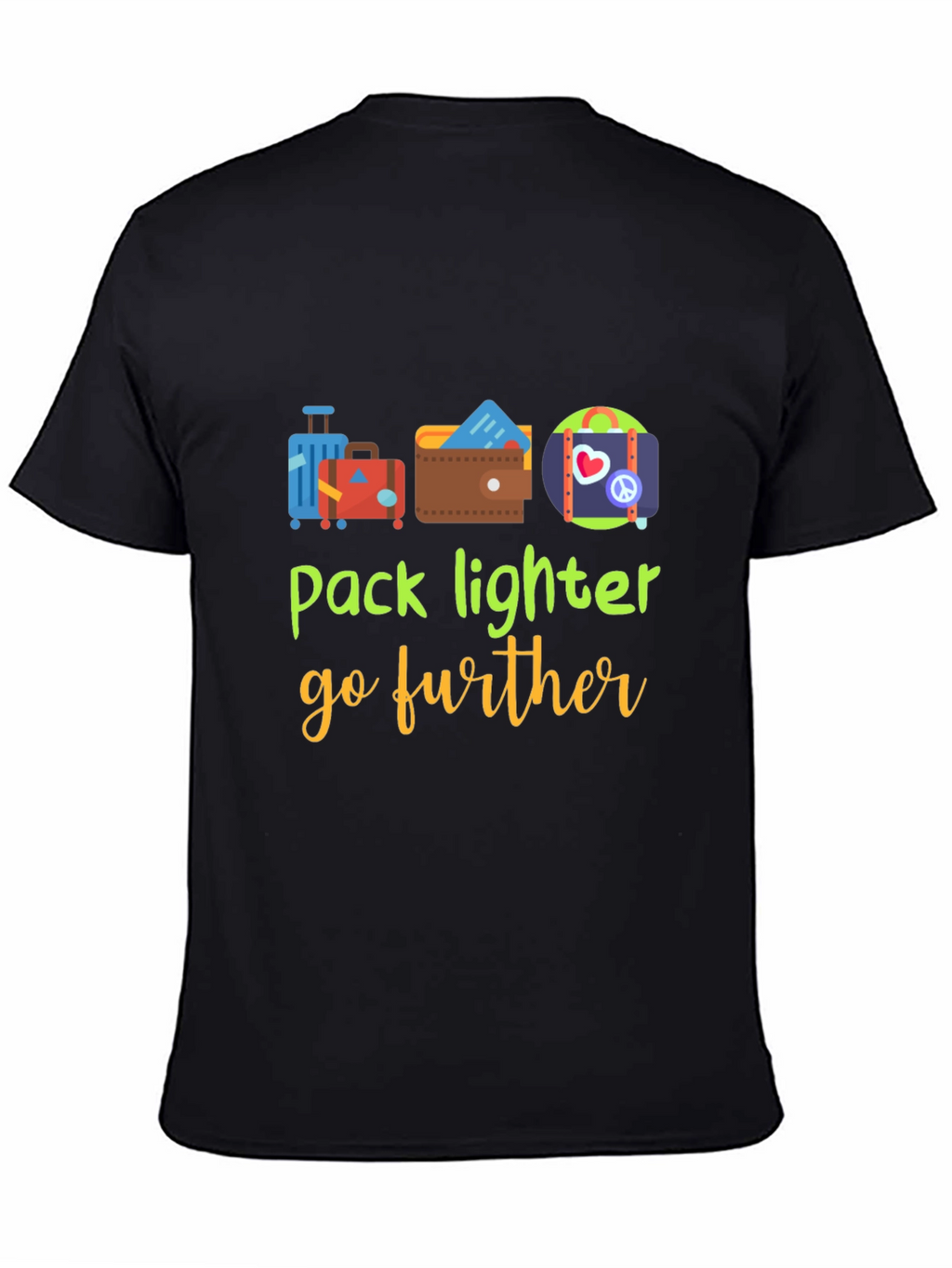 Pack Lighter Go Further Graphic T-Shirt