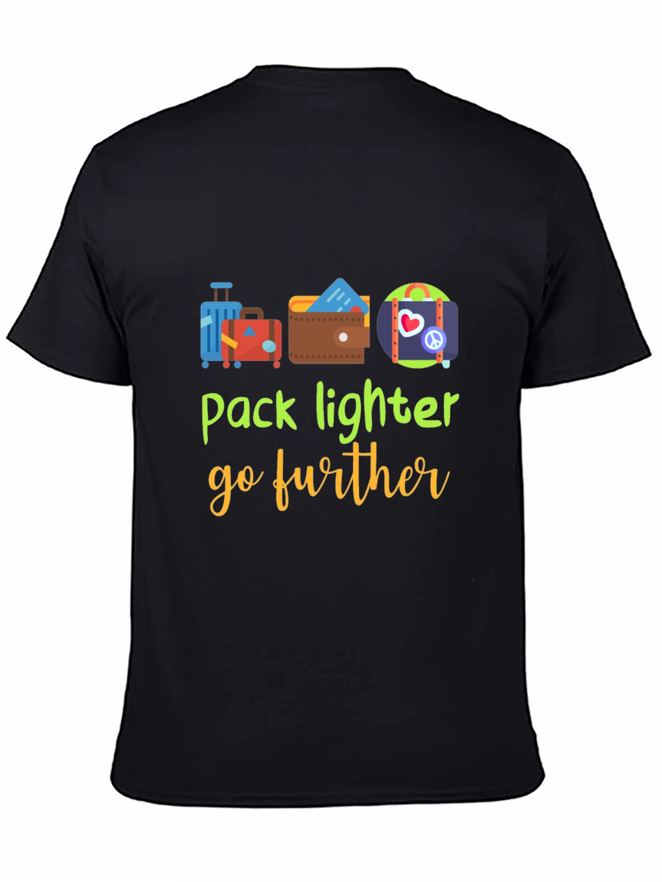 Pack Lighter Go Further Graphic T-Shirt