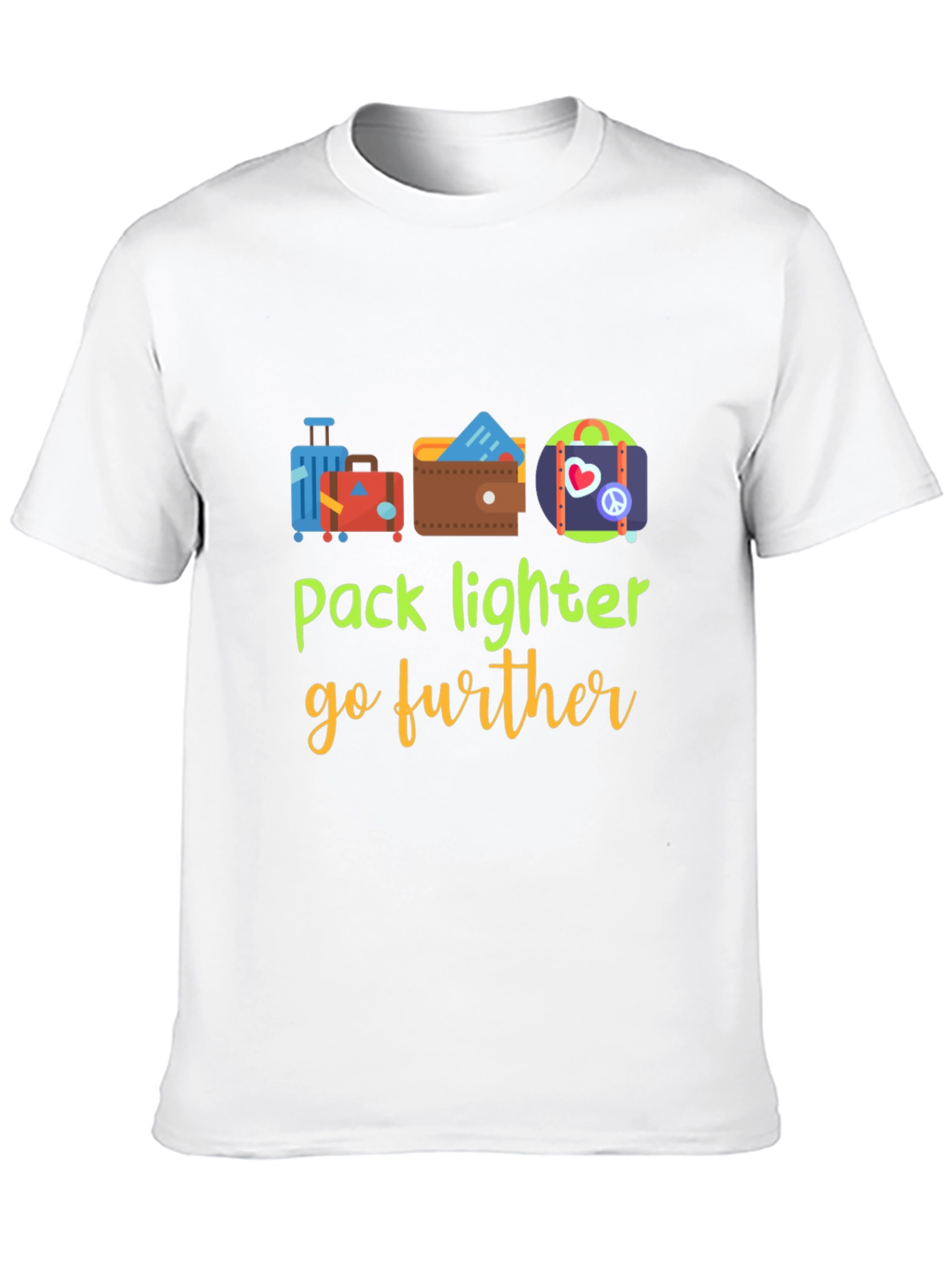 Pack Lighter Go Further Graphic T-Shirt